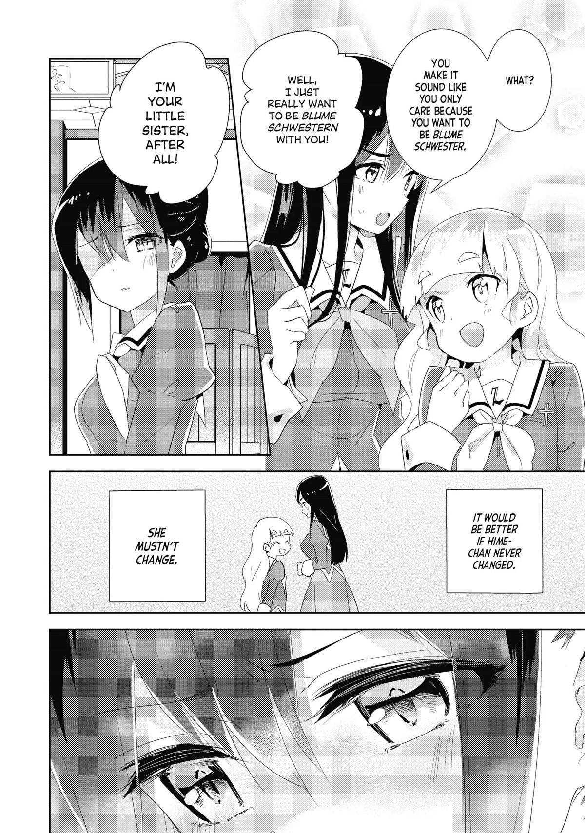Watashi no Yuri wa Oshigoto desu! Chapter 18 page 6 - Chapter 18: Will You Come Back?