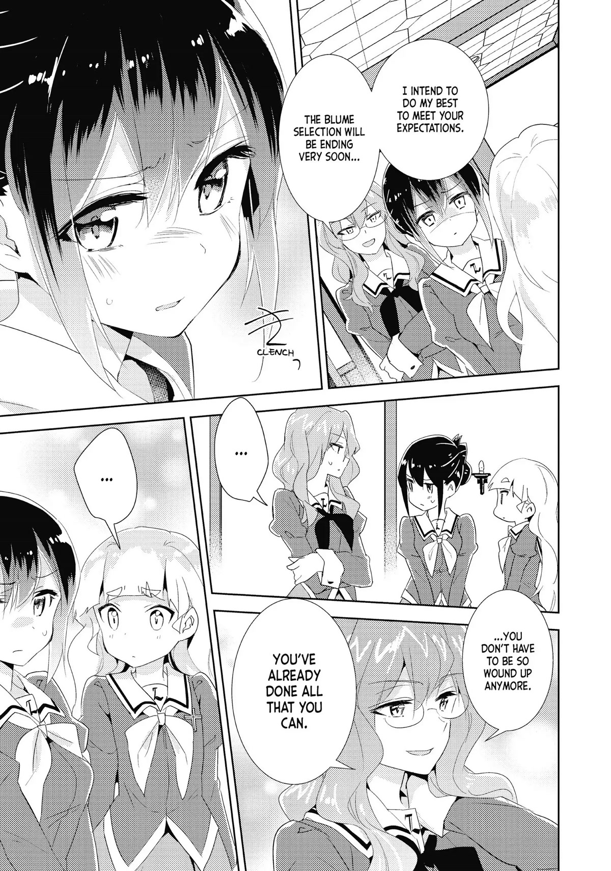 Watashi no Yuri wa Oshigoto desu! Chapter 18 page 9 - Chapter 18: Will You Come Back?