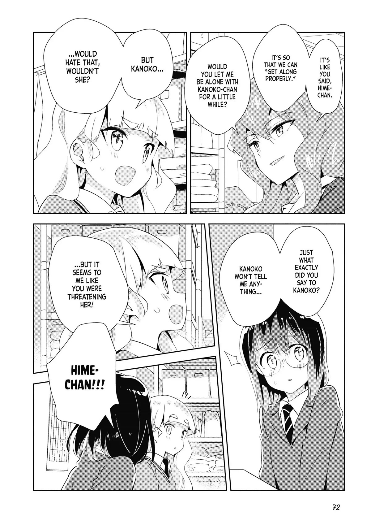 Watashi no Yuri wa Oshigoto desu! Chapter 19 page 14 - Chapter 19: What Must Be Stopped