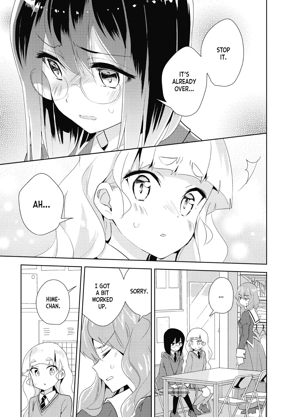 Watashi no Yuri wa Oshigoto desu! Chapter 19 page 15 - Chapter 19: What Must Be Stopped
