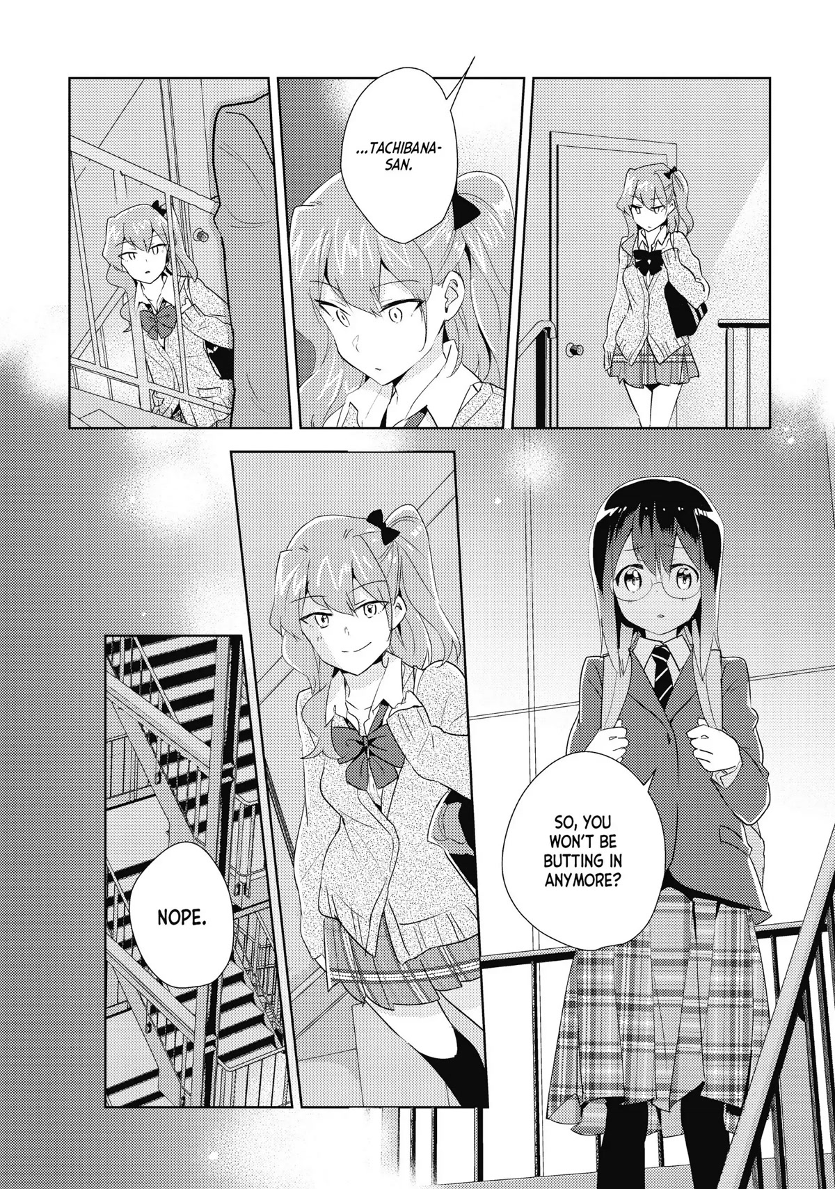 Watashi no Yuri wa Oshigoto desu! Chapter 19 page 18 - Chapter 19: What Must Be Stopped