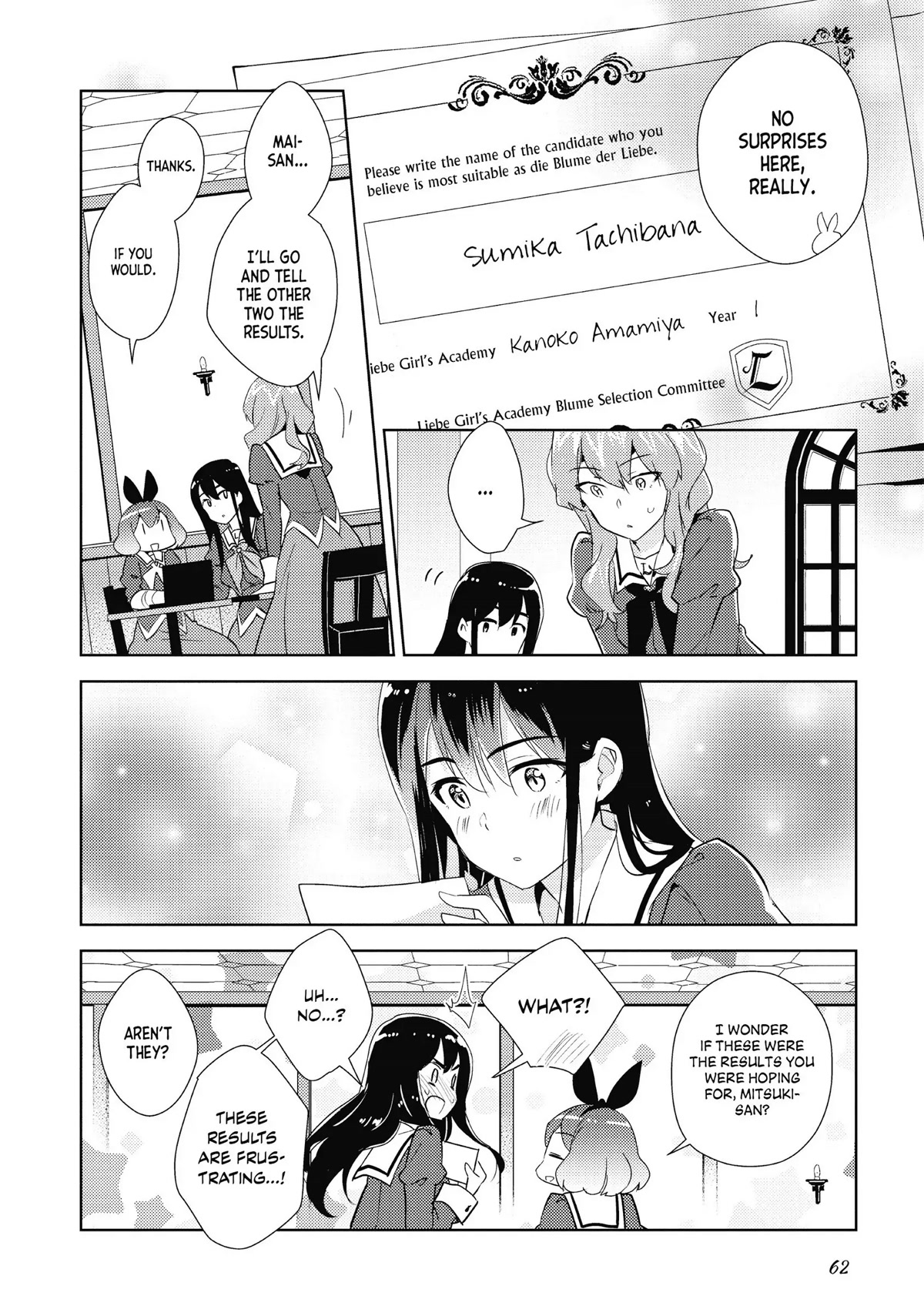 Watashi no Yuri wa Oshigoto desu! Chapter 19 page 4 - Chapter 19: What Must Be Stopped