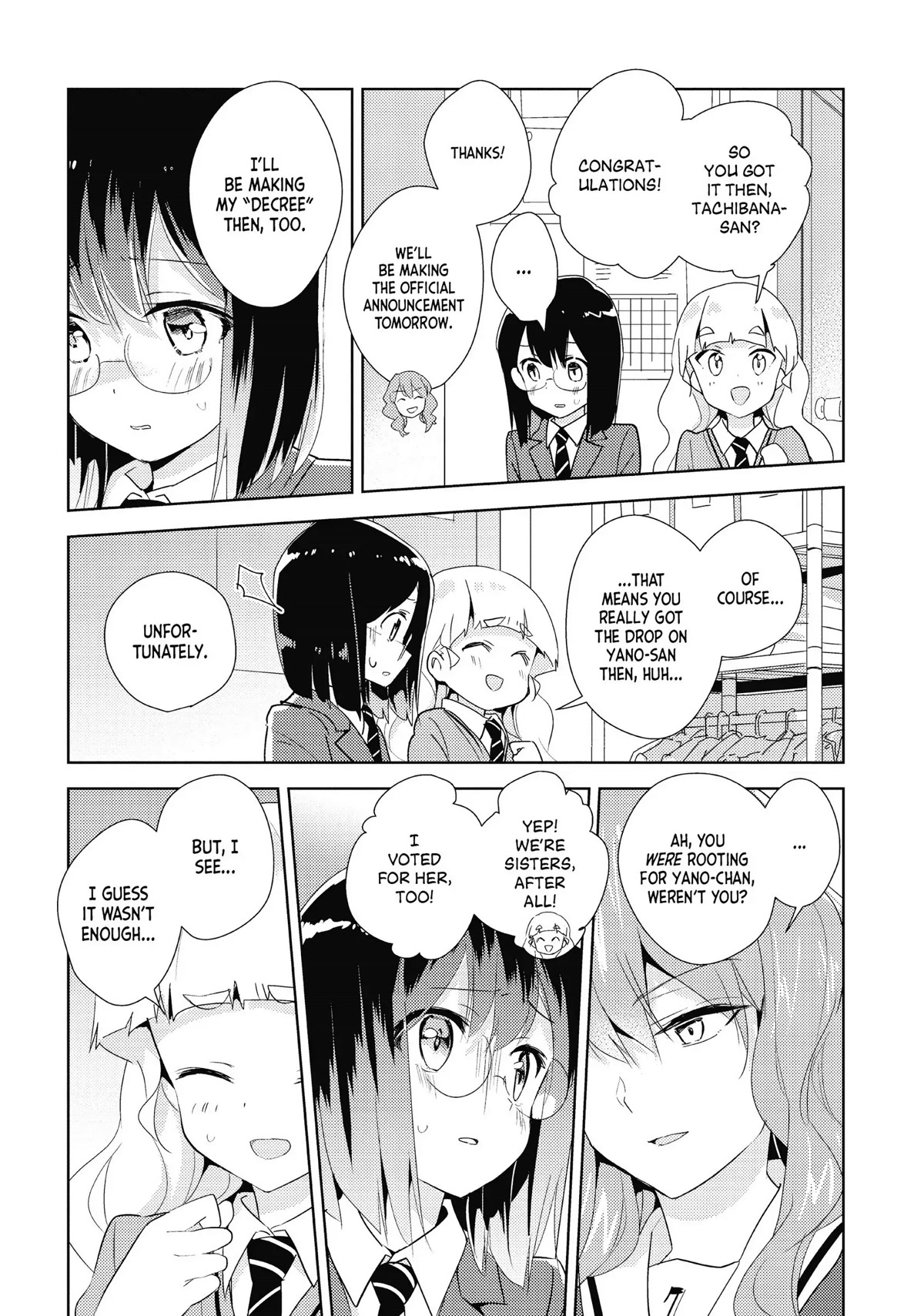 Watashi no Yuri wa Oshigoto desu! Chapter 19 page 7 - Chapter 19: What Must Be Stopped