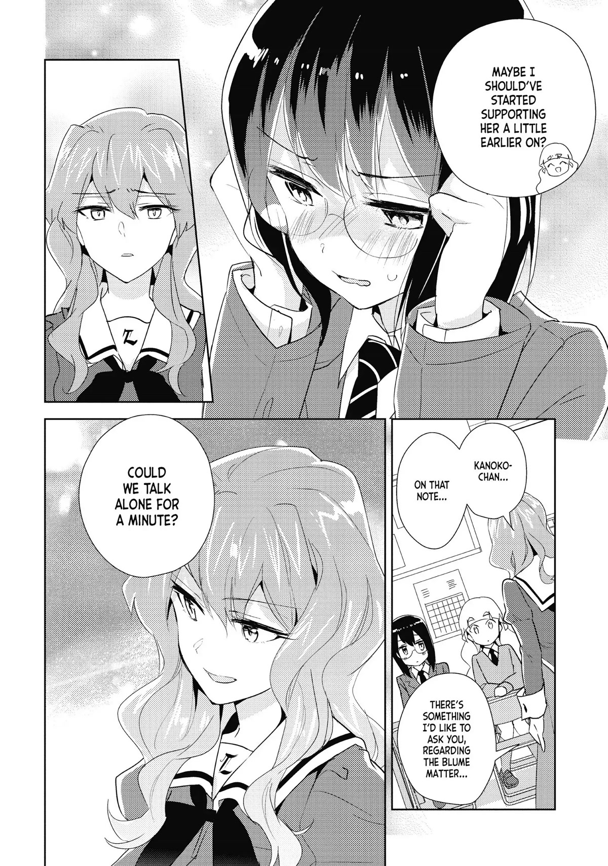 Watashi no Yuri wa Oshigoto desu! Chapter 19 page 8 - Chapter 19: What Must Be Stopped