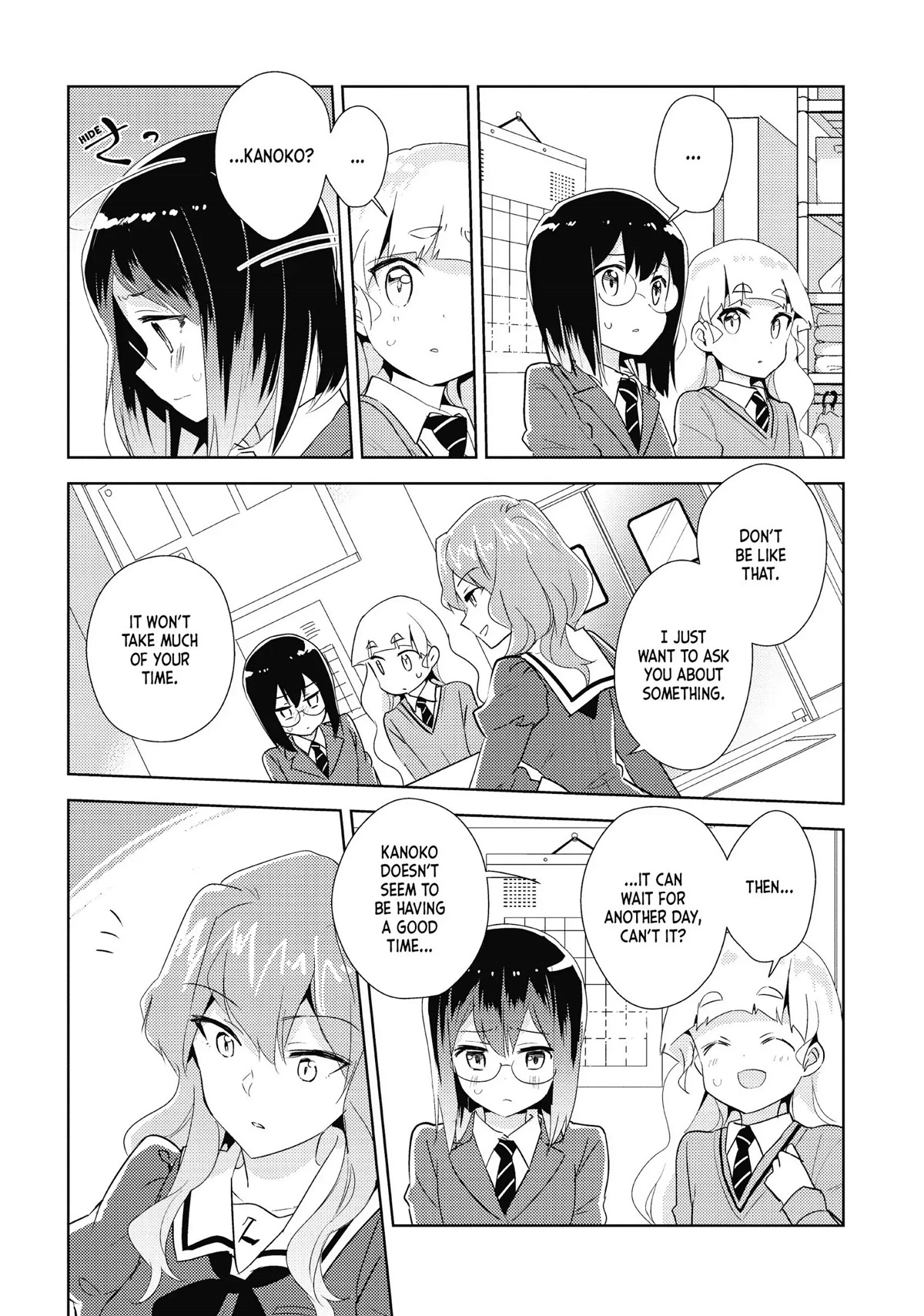 Watashi no Yuri wa Oshigoto desu! Chapter 19 page 9 - Chapter 19: What Must Be Stopped