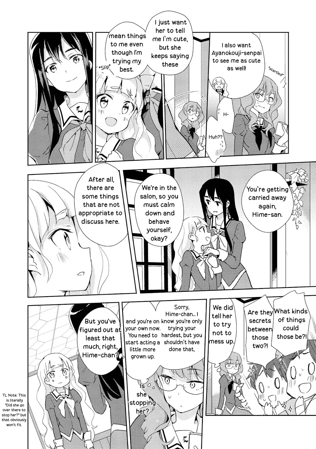 Watashi no Yuri wa Oshigoto desu! Chapter 2 page 18 - Chapter 2