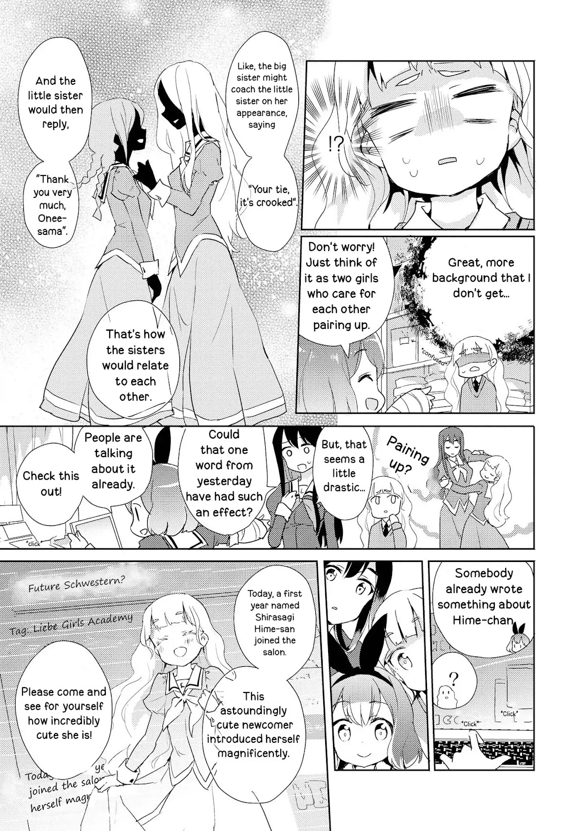 Watashi no Yuri wa Oshigoto desu! Chapter 2 page 9 - Chapter 2