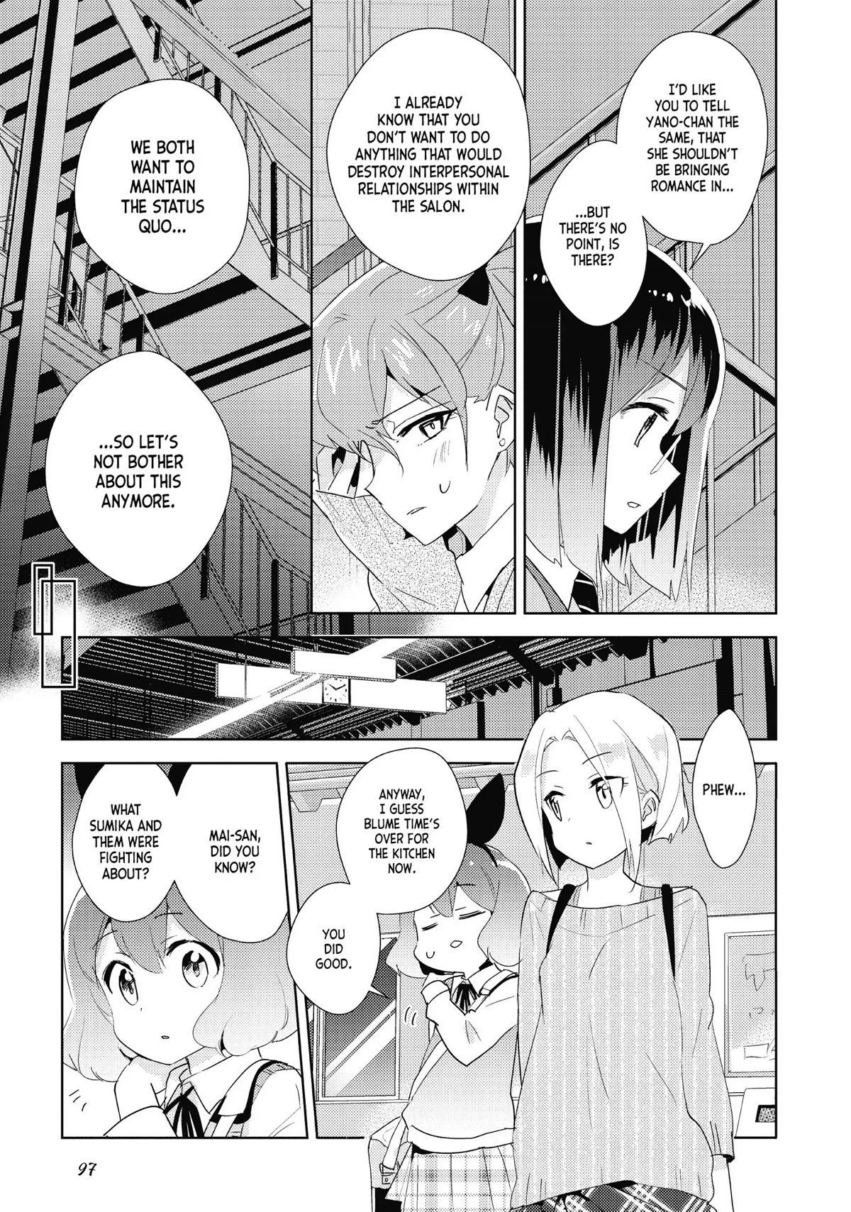 Watashi no Yuri wa Oshigoto desu! Chapter 20 page 11 - Chapter 20: Blume der Liebe