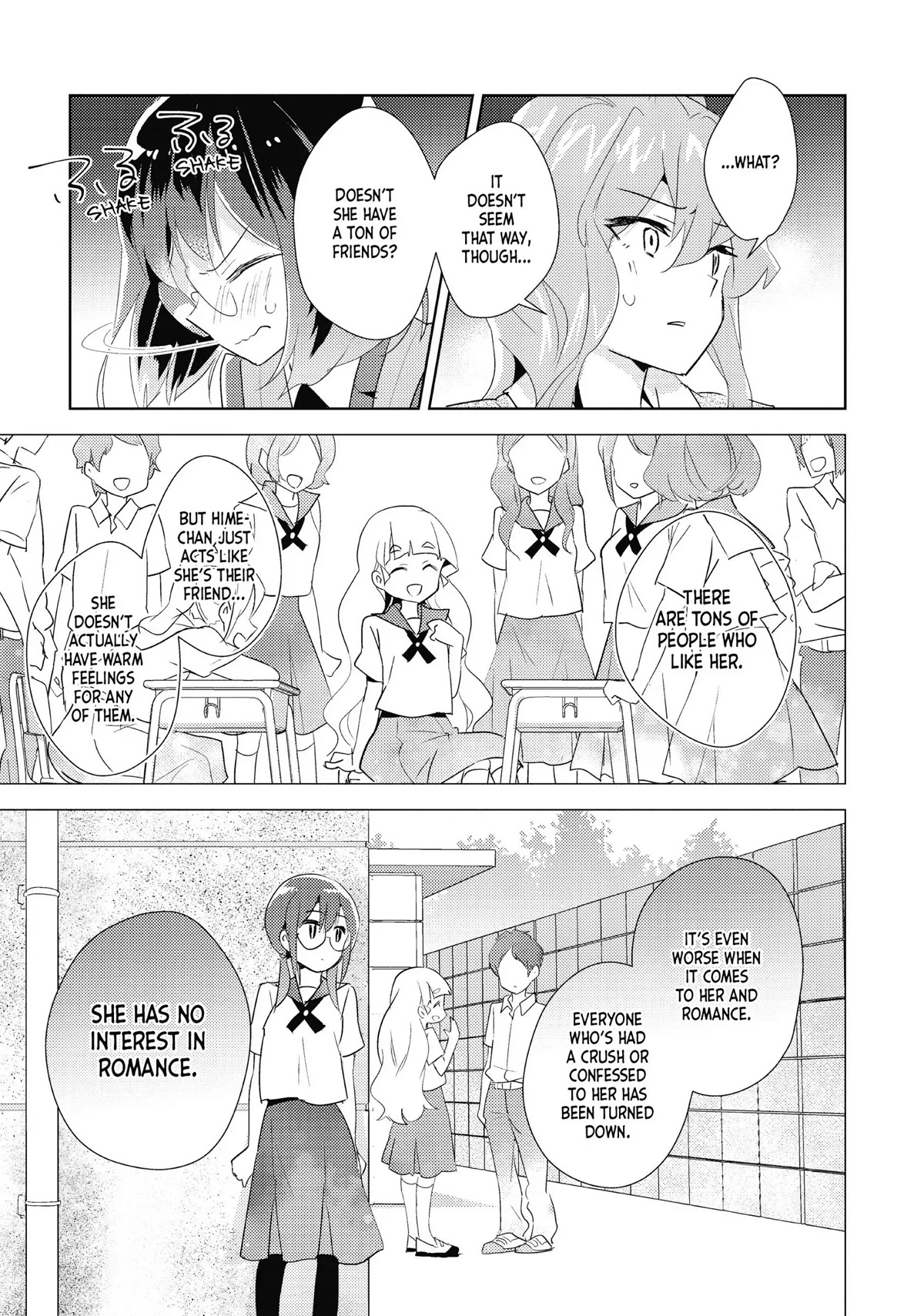 Watashi no Yuri wa Oshigoto desu! Chapter 20 page 3 - Chapter 20: Blume der Liebe