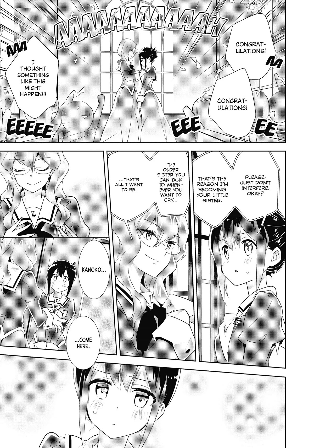 Watashi no Yuri wa Oshigoto desu! Chapter 20 page 33 - Chapter 20: Blume der Liebe