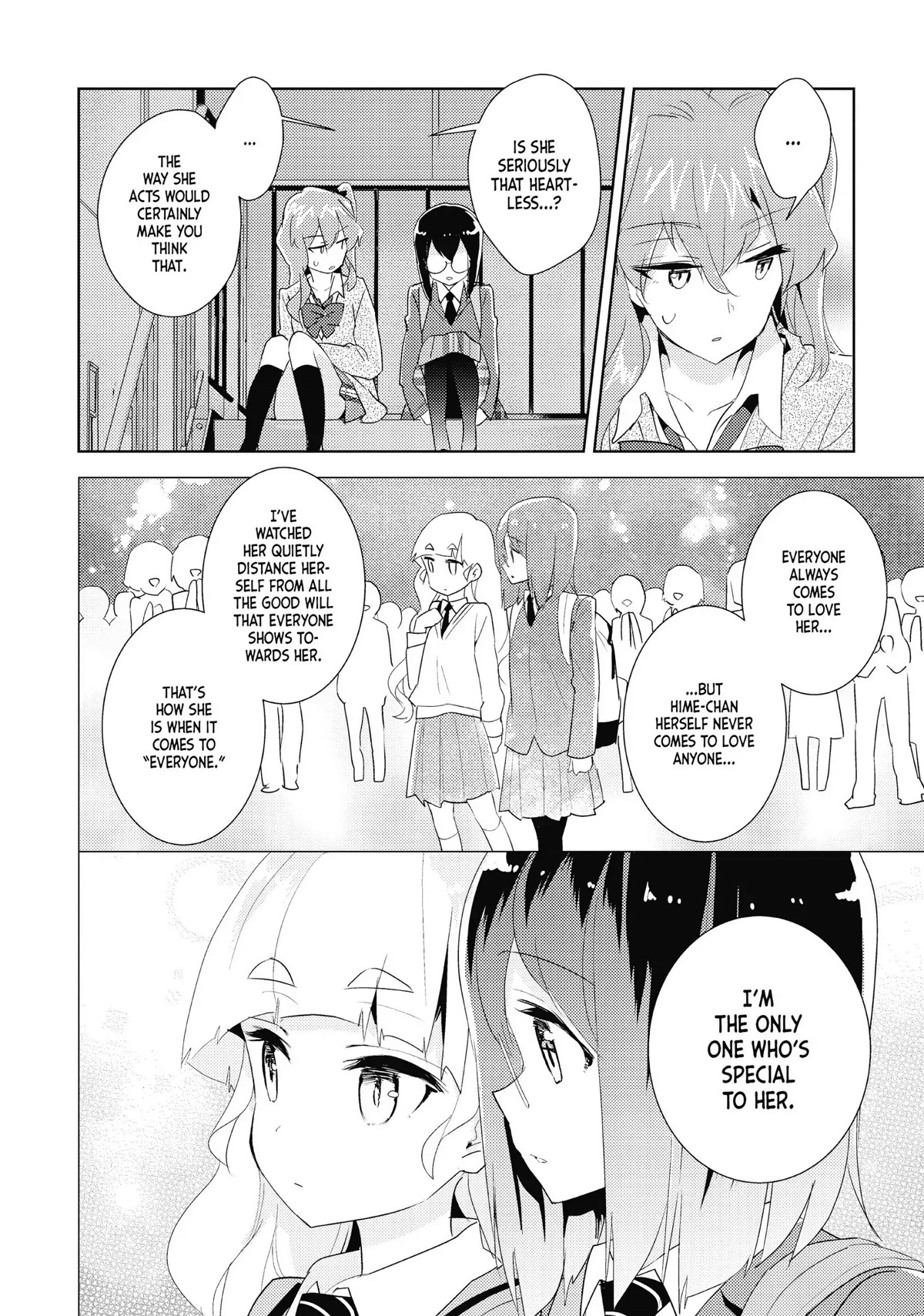 Watashi no Yuri wa Oshigoto desu! Chapter 20 page 4 - Chapter 20: Blume der Liebe