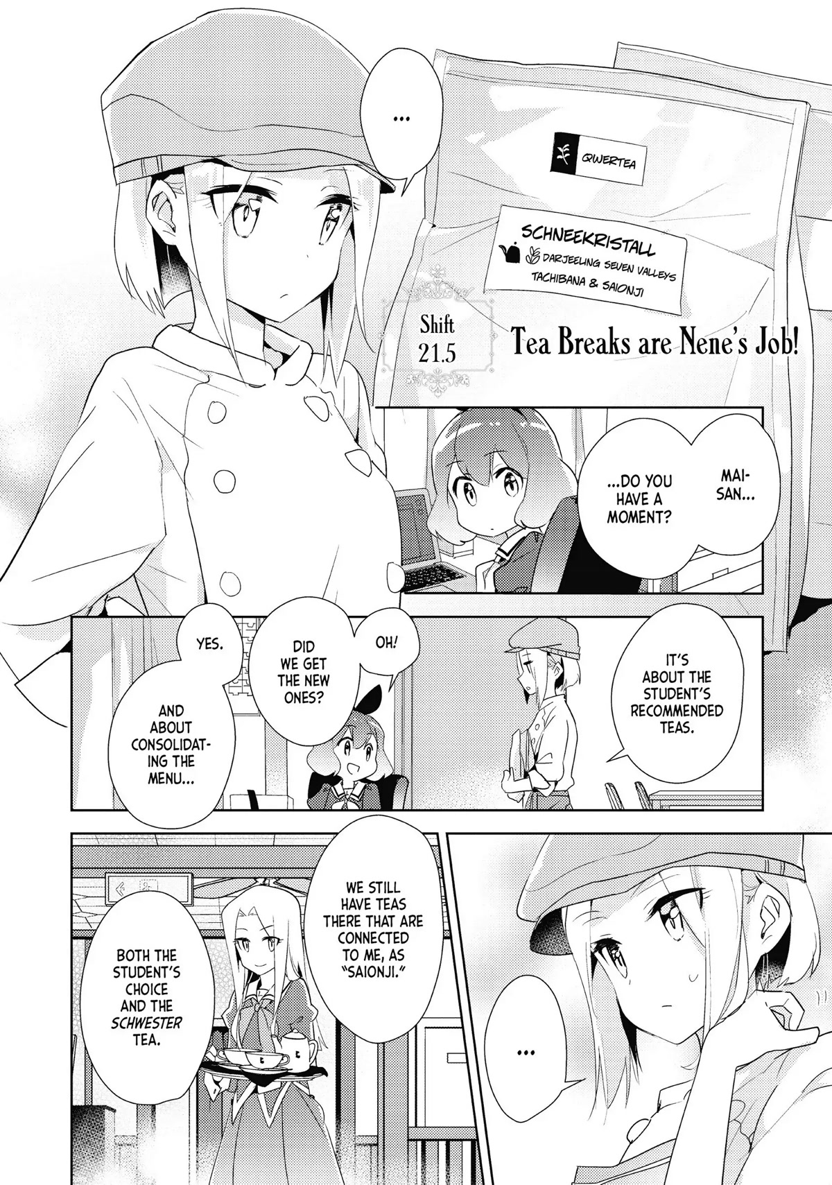 Watashi no Yuri wa Oshigoto desu! Chapter 21.5 page 5 - Chapter 21.5: Yuri Fair Collabs are My Job! & Tea Breaks are Nene's Job!