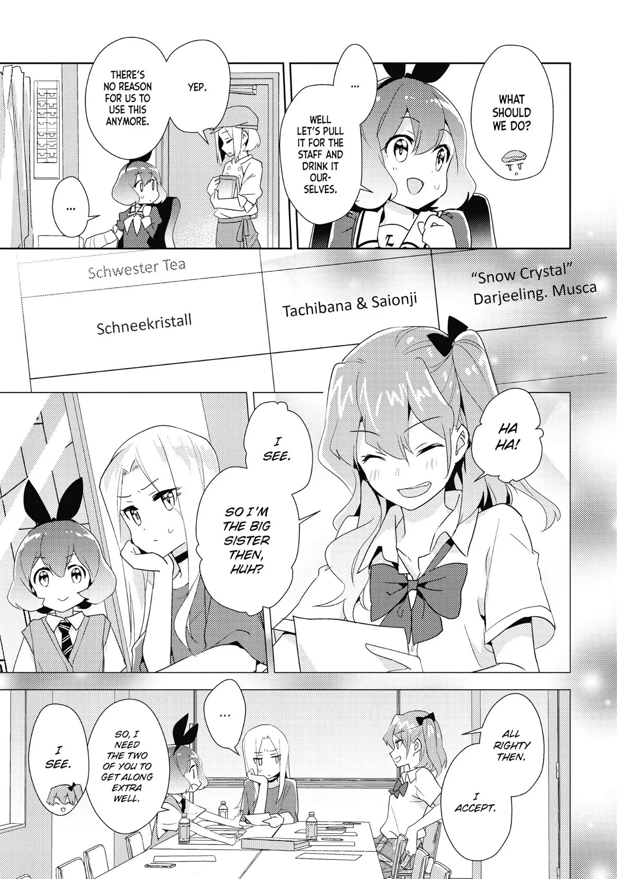 Watashi no Yuri wa Oshigoto desu! Chapter 21.5 page 6 - Chapter 21.5: Yuri Fair Collabs are My Job! & Tea Breaks are Nene's Job!