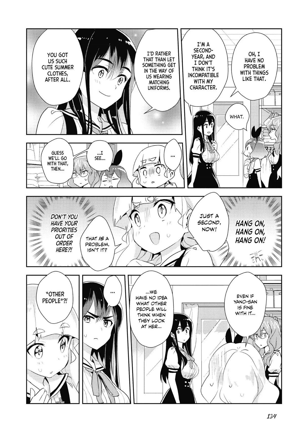 Watashi no Yuri wa Oshigoto desu! Chapter 21 page 10 - Chapter 21: Beware! Summer Clothes!