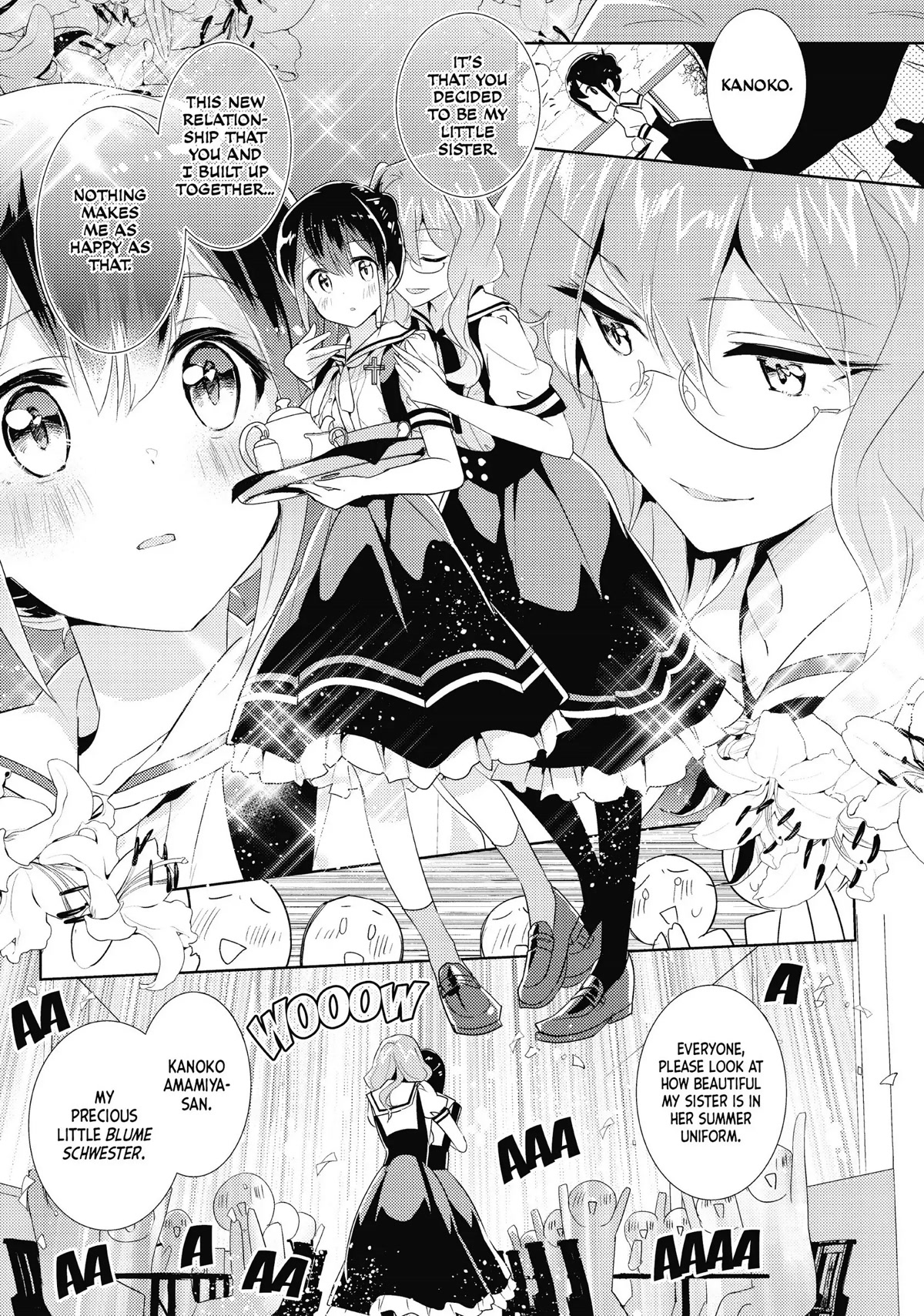 Watashi no Yuri wa Oshigoto desu! Chapter 21 page 13 - Chapter 21: Beware! Summer Clothes!