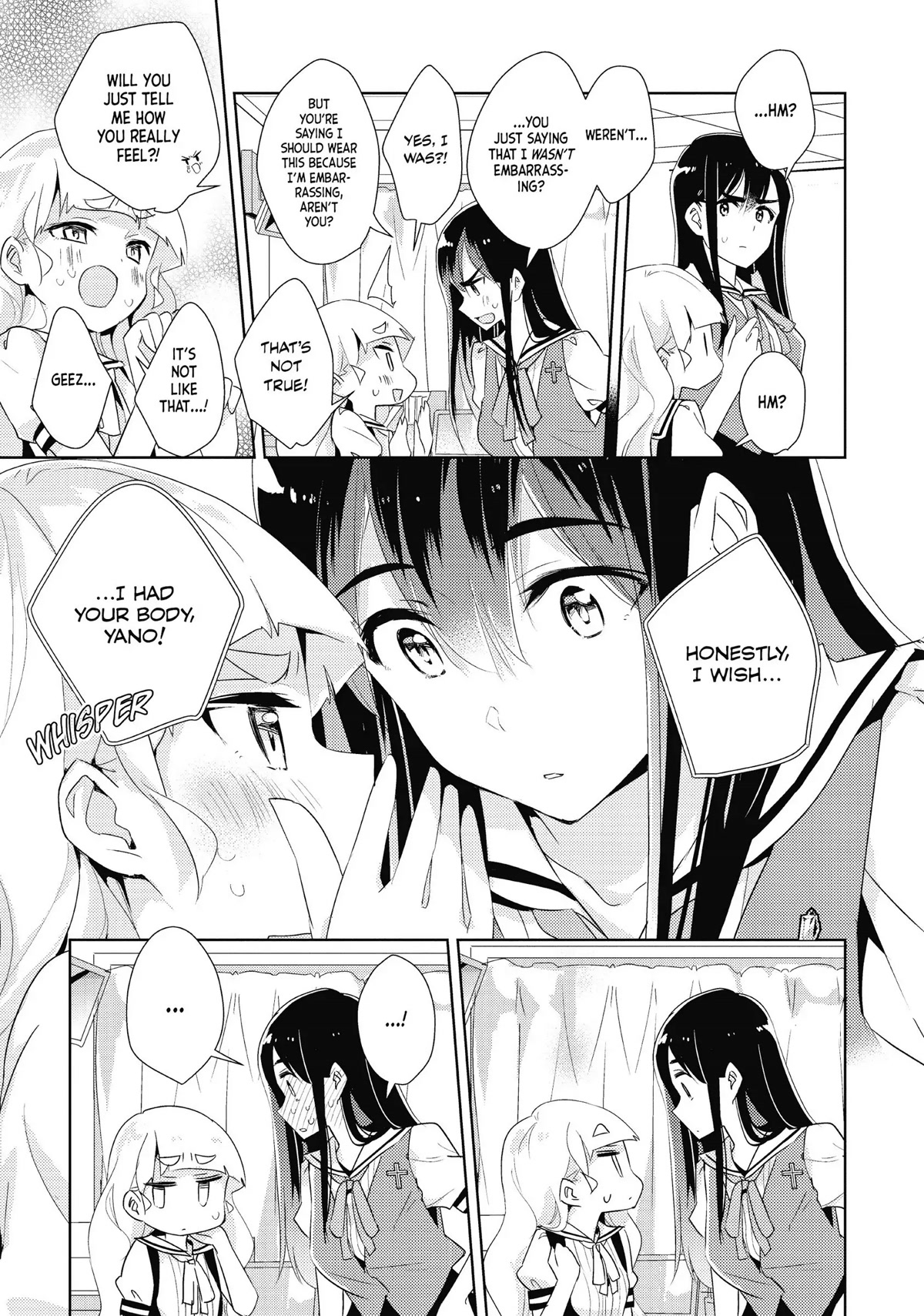 Watashi no Yuri wa Oshigoto desu! Chapter 21 page 27 - Chapter 21: Beware! Summer Clothes!