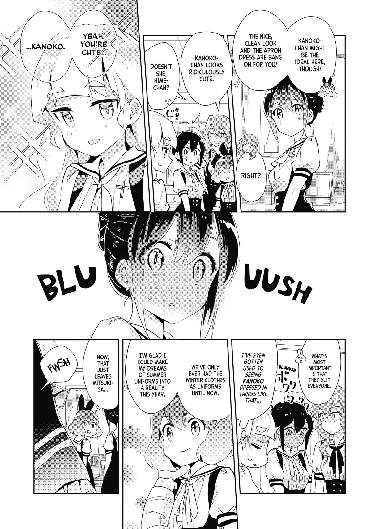 Watashi no Yuri wa Oshigoto desu! Chapter 21 page 5 - Chapter 21: Beware! Summer Clothes!
