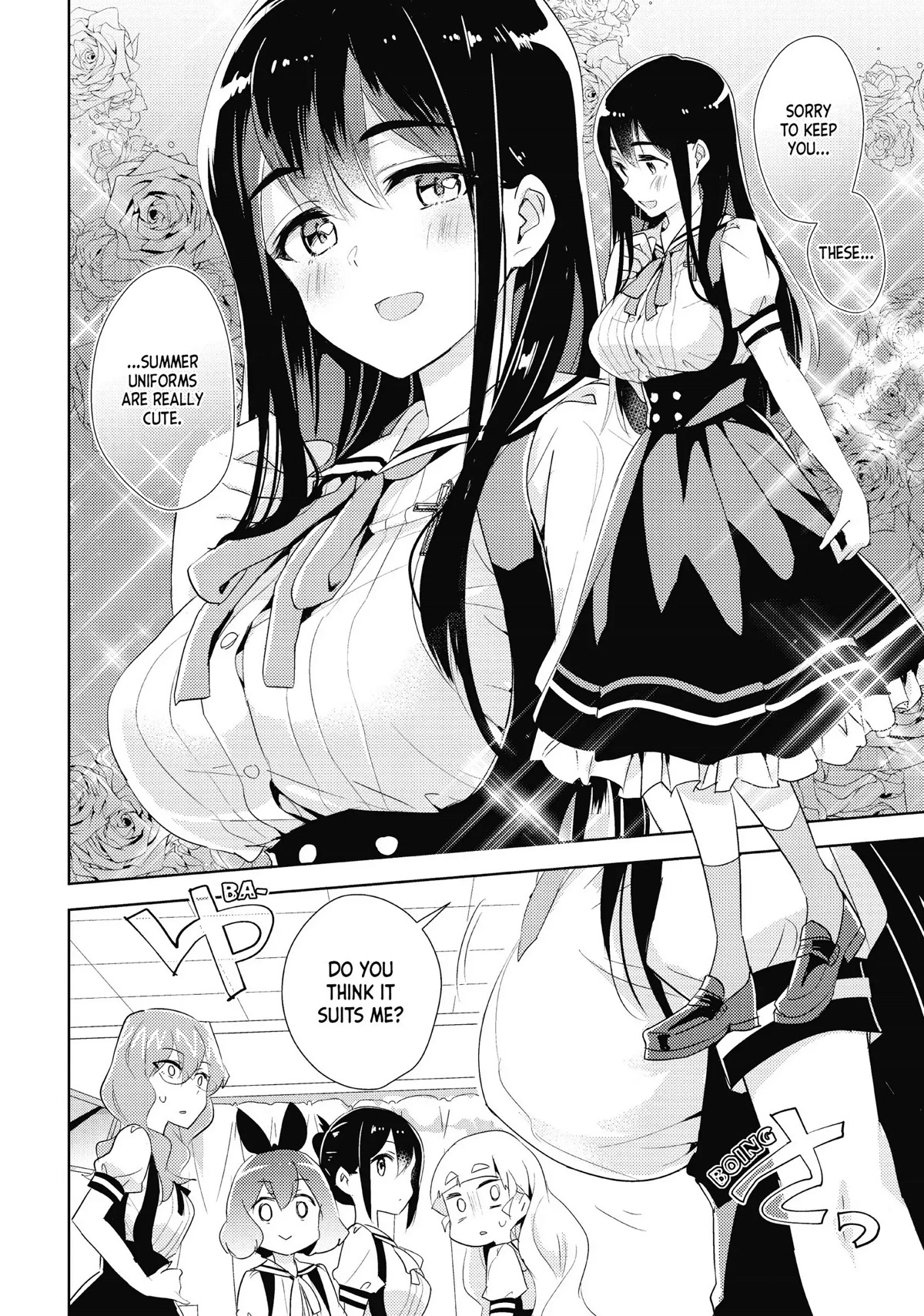 Watashi no Yuri wa Oshigoto desu! Chapter 21 page 6 - Chapter 21: Beware! Summer Clothes!
