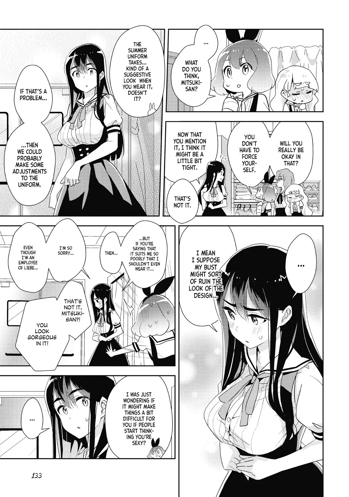 Watashi no Yuri wa Oshigoto desu! Chapter 21 page 9 - Chapter 21: Beware! Summer Clothes!
