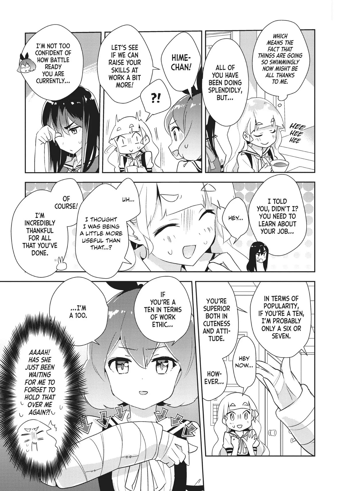 Watashi no Yuri wa Oshigoto desu! Chapter 22 page 11 - Chapter 22: Please Enjoy Our Tea
