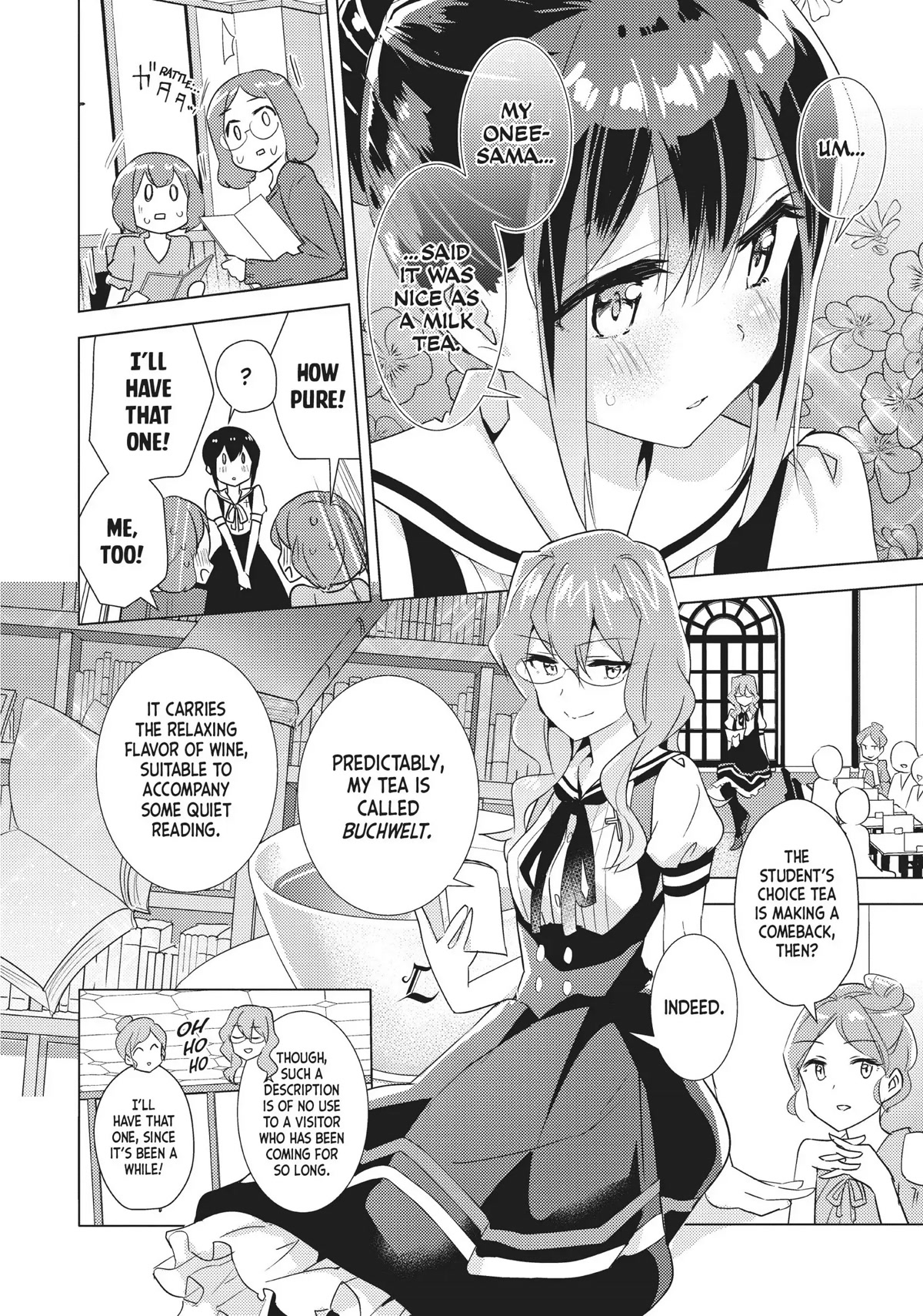 Watashi no Yuri wa Oshigoto desu! Chapter 22 page 14 - Chapter 22: Please Enjoy Our Tea
