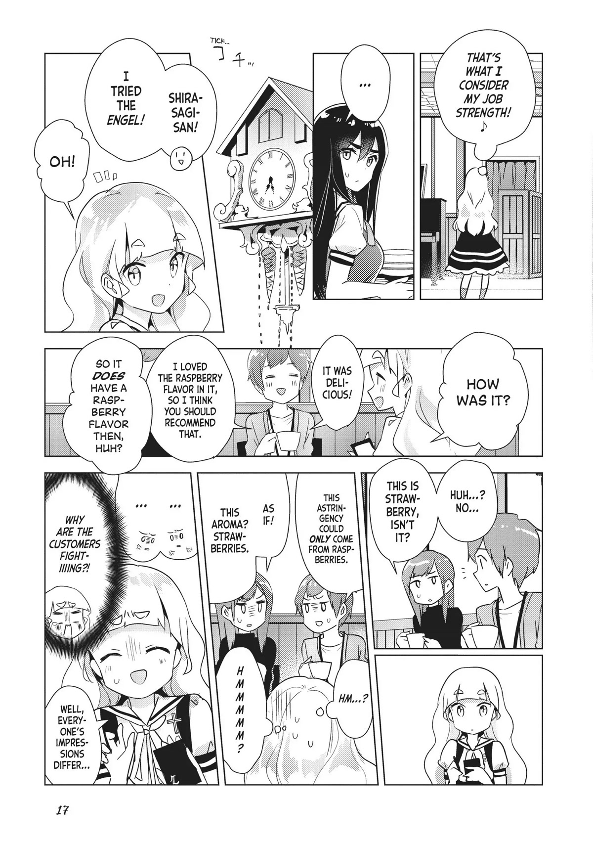 Watashi no Yuri wa Oshigoto desu! Chapter 22 page 17 - Chapter 22: Please Enjoy Our Tea