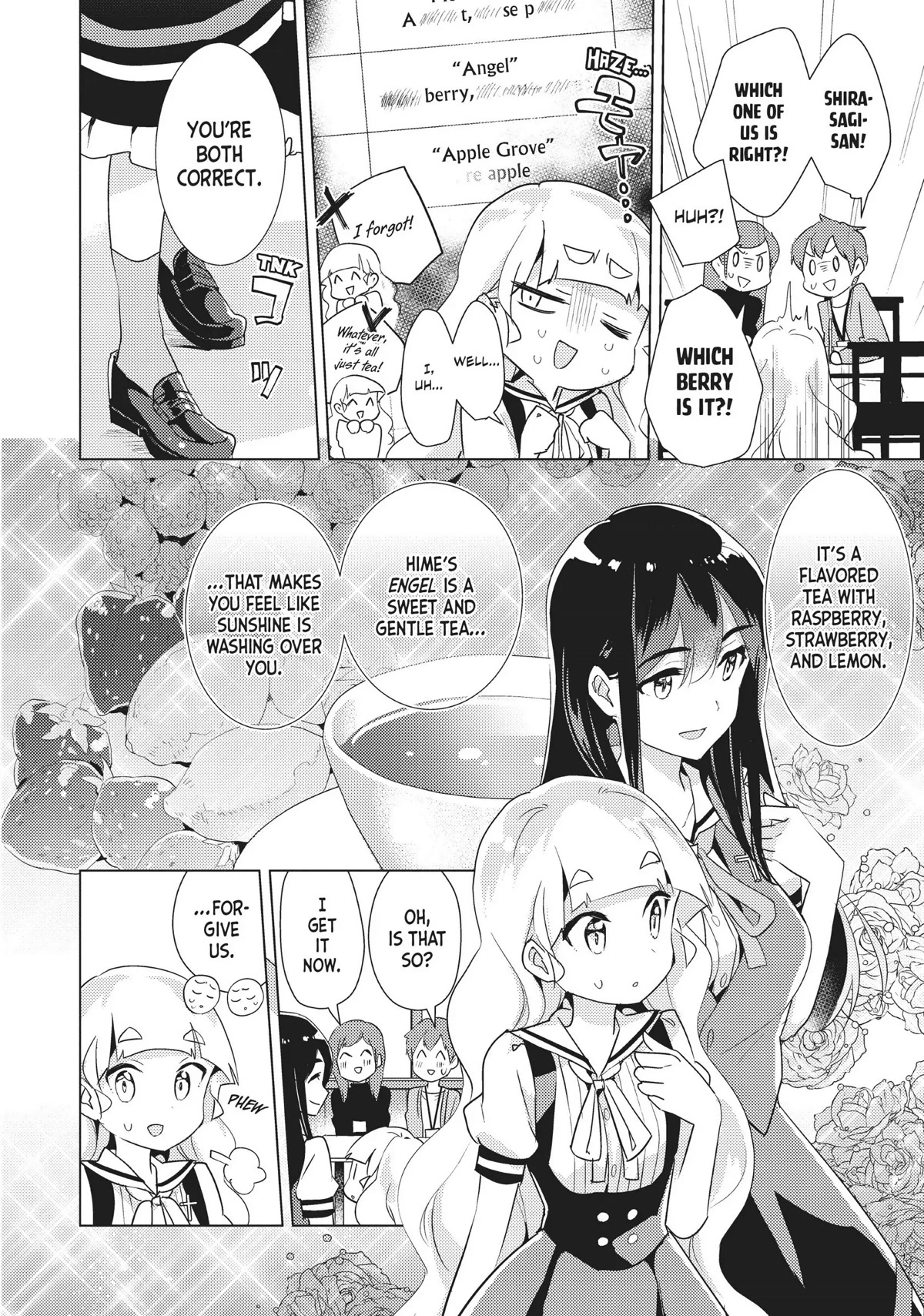 Watashi no Yuri wa Oshigoto desu! Chapter 22 page 18 - Chapter 22: Please Enjoy Our Tea