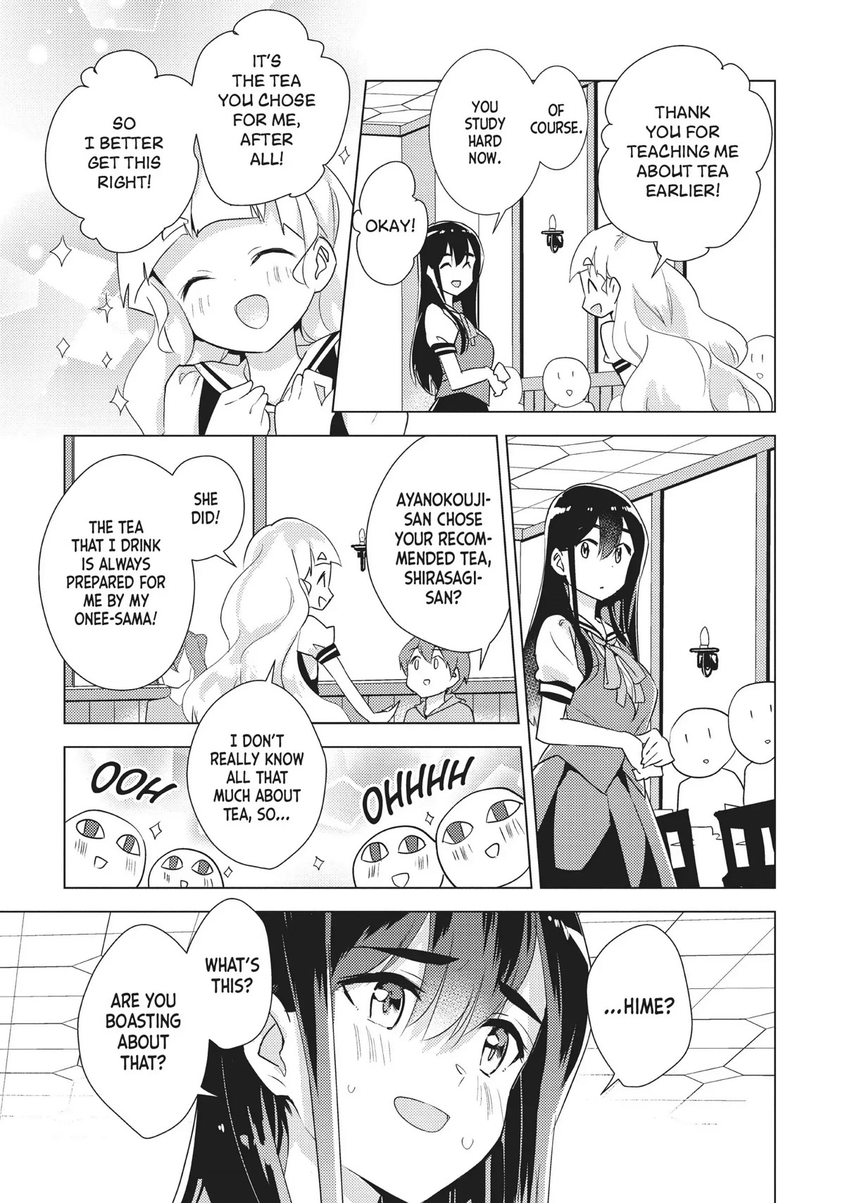 Watashi no Yuri wa Oshigoto desu! Chapter 22 page 25 - Chapter 22: Please Enjoy Our Tea