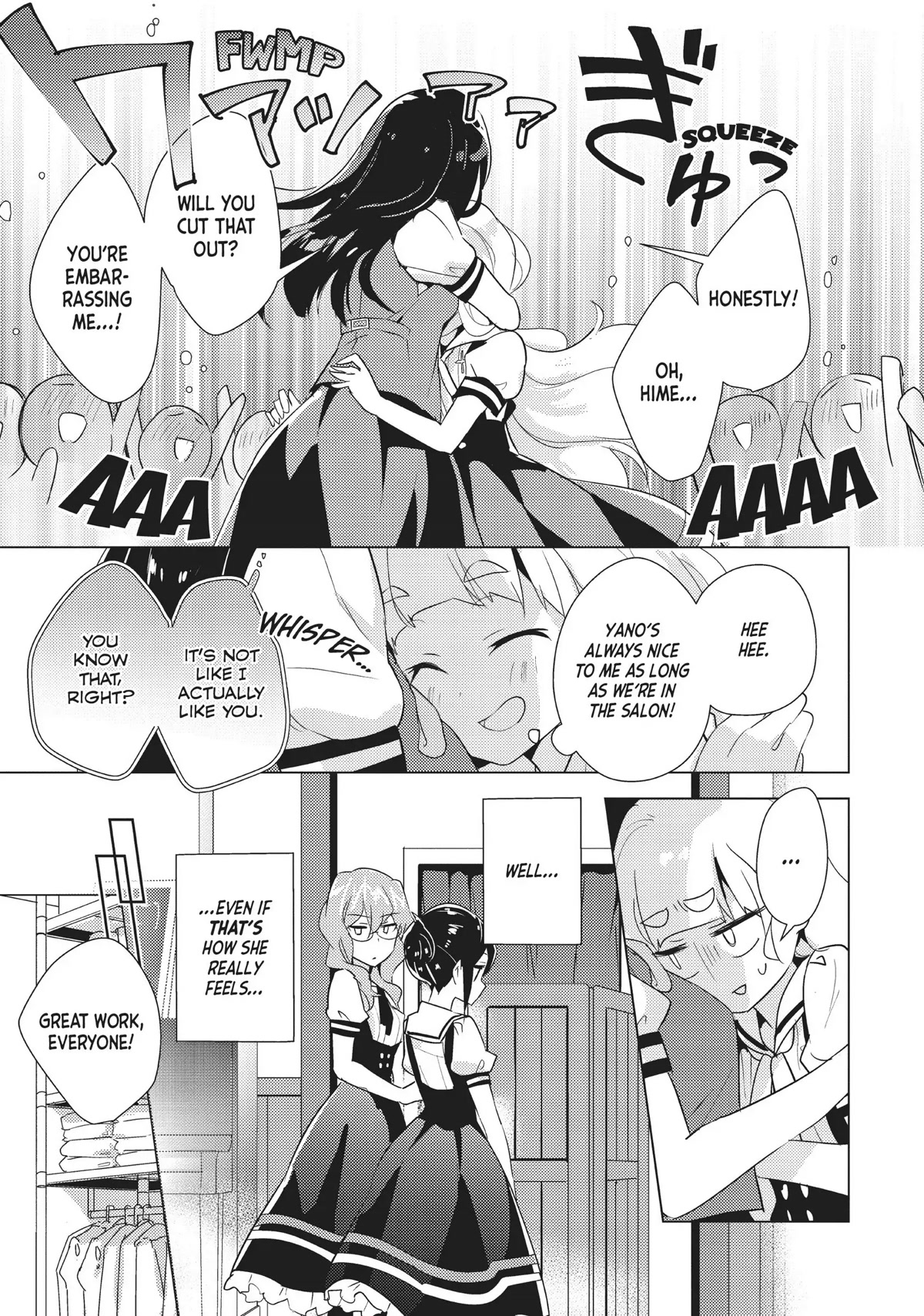 Watashi no Yuri wa Oshigoto desu! Chapter 22 page 27 - Chapter 22: Please Enjoy Our Tea