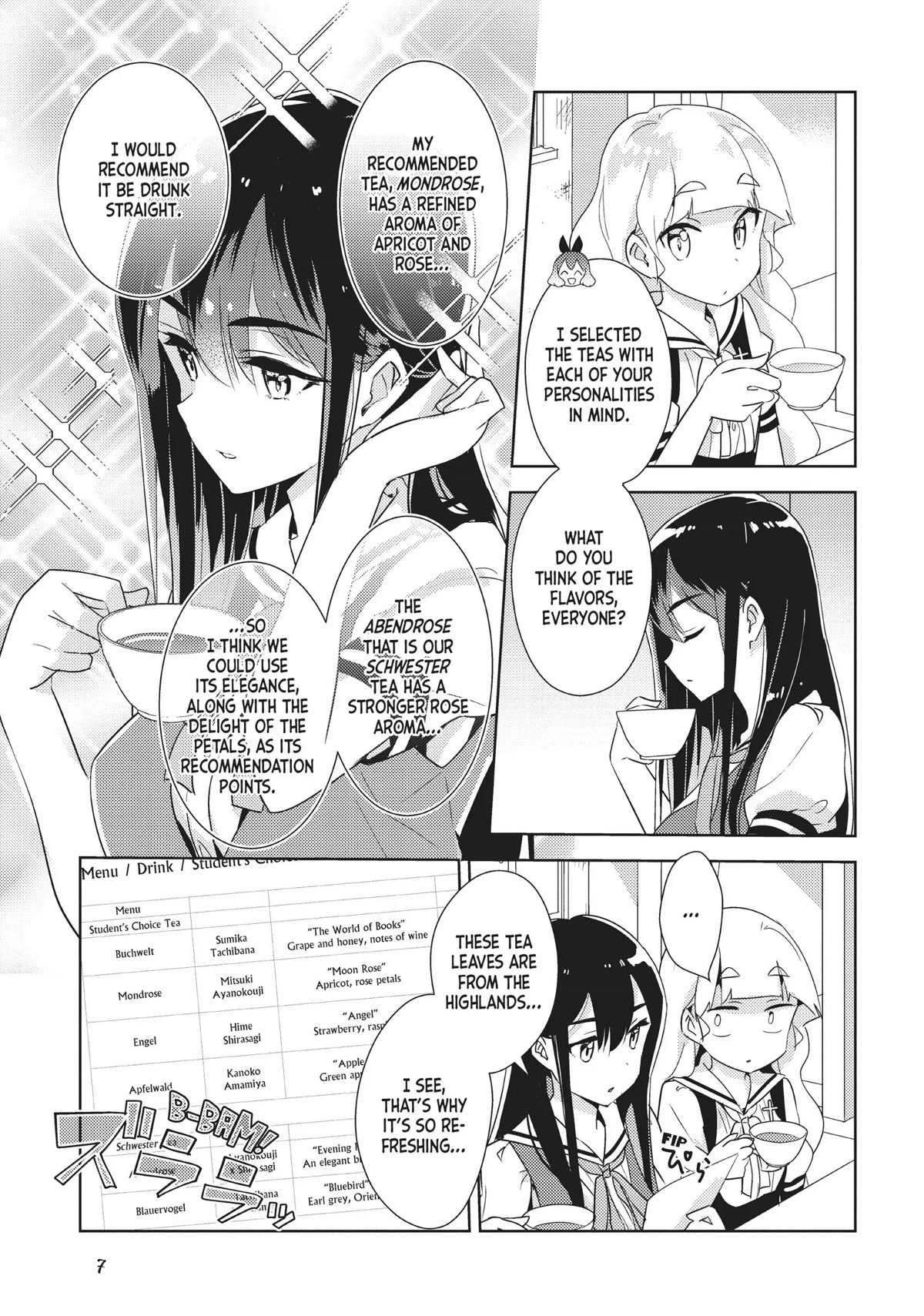 Watashi no Yuri wa Oshigoto desu! Chapter 22 page 7 - Chapter 22: Please Enjoy Our Tea