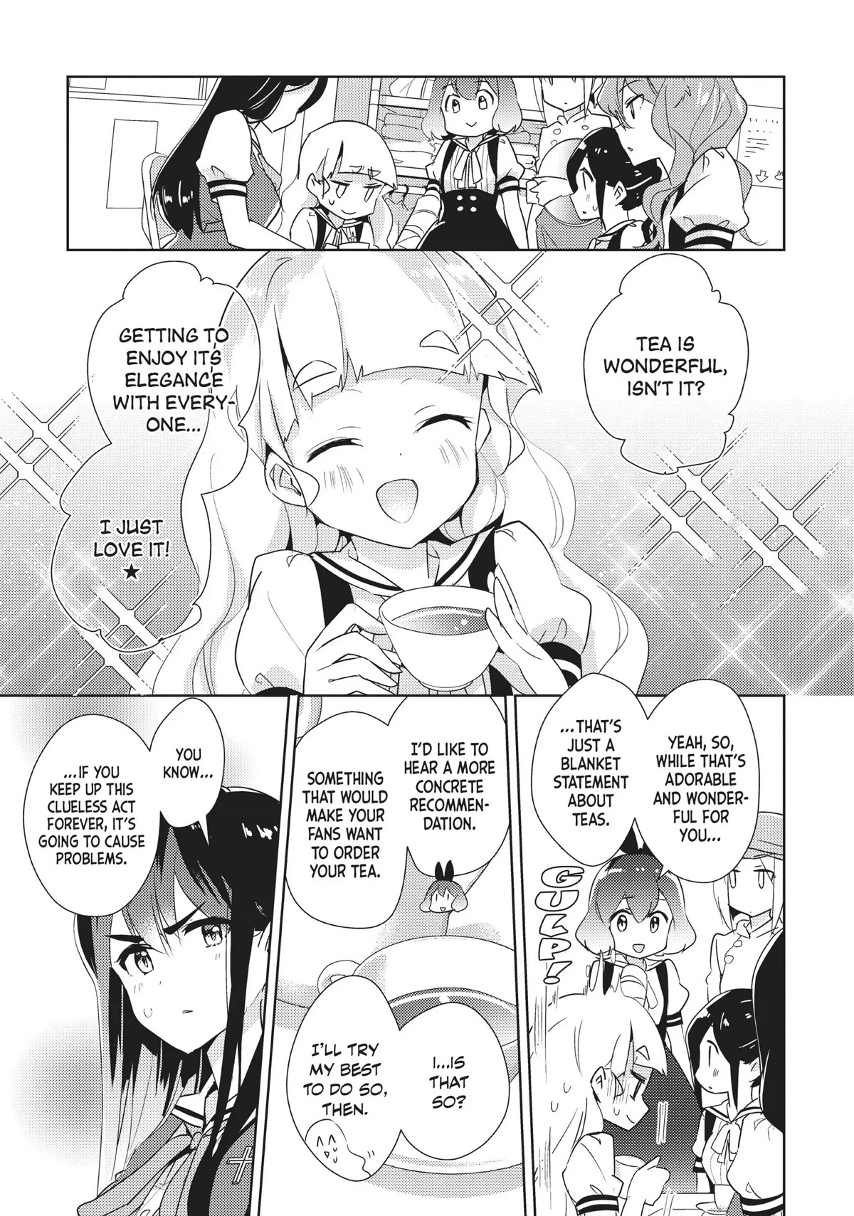 Watashi no Yuri wa Oshigoto desu! Chapter 22 page 9 - Chapter 22: Please Enjoy Our Tea