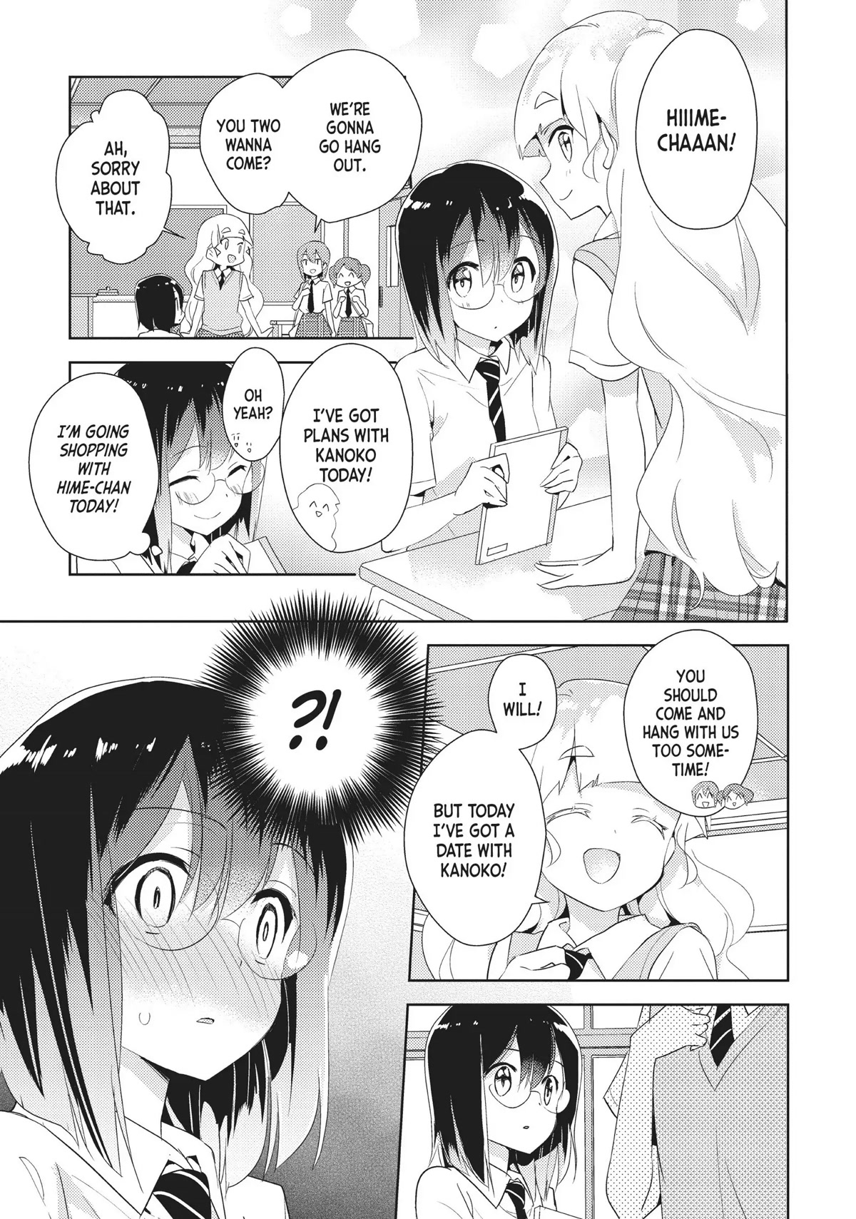 Watashi no Yuri wa Oshigoto desu! Chapter 23 page 1 - Chapter 23: What Is It You Are Seeking?