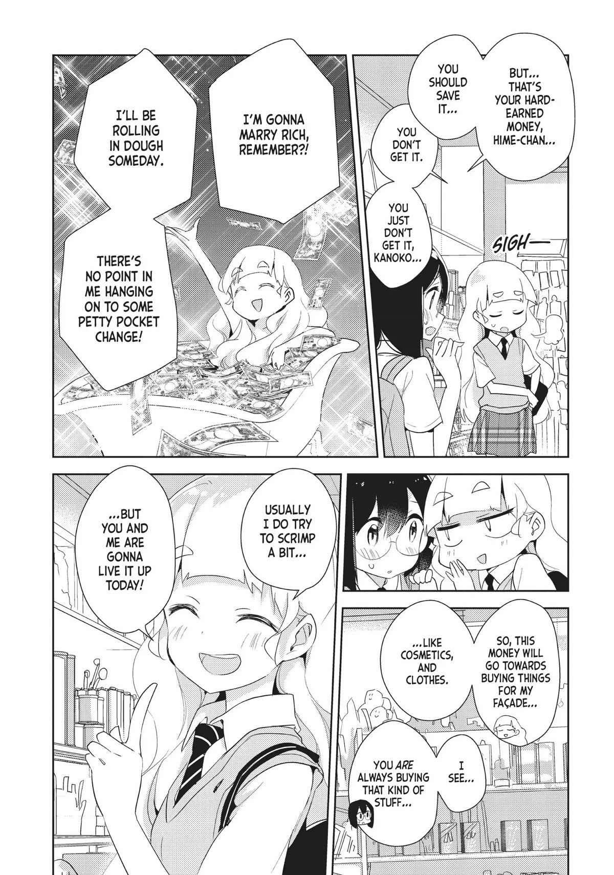 Watashi no Yuri wa Oshigoto desu! Chapter 23 page 6 - Chapter 23: What Is It You Are Seeking?