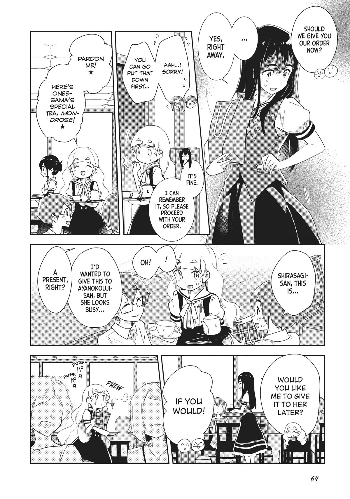 Watashi no Yuri wa Oshigoto desu! Chapter 24 page 12 - Chapter 24: I Offer This to You, Onee-sama!