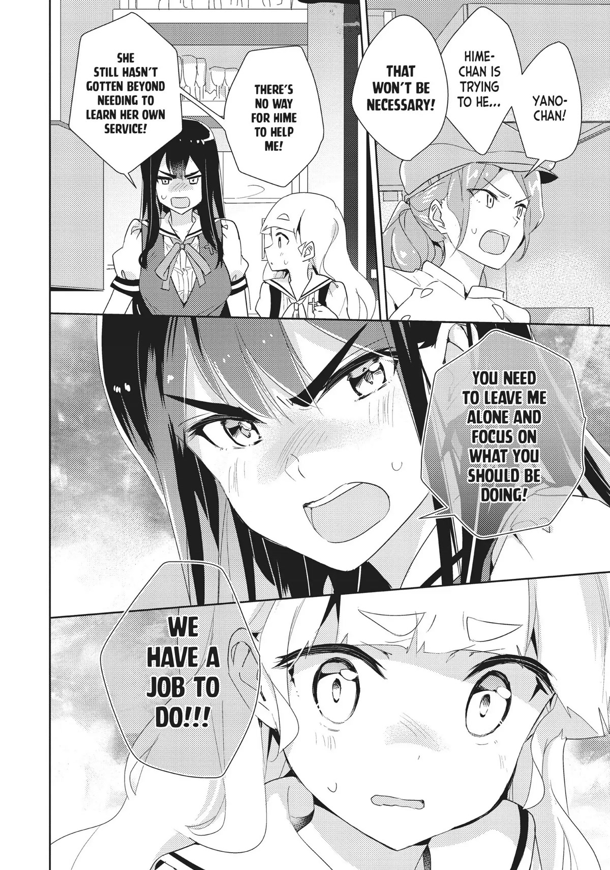 Watashi no Yuri wa Oshigoto desu! Chapter 24 page 22 - Chapter 24: I Offer This to You, Onee-sama!