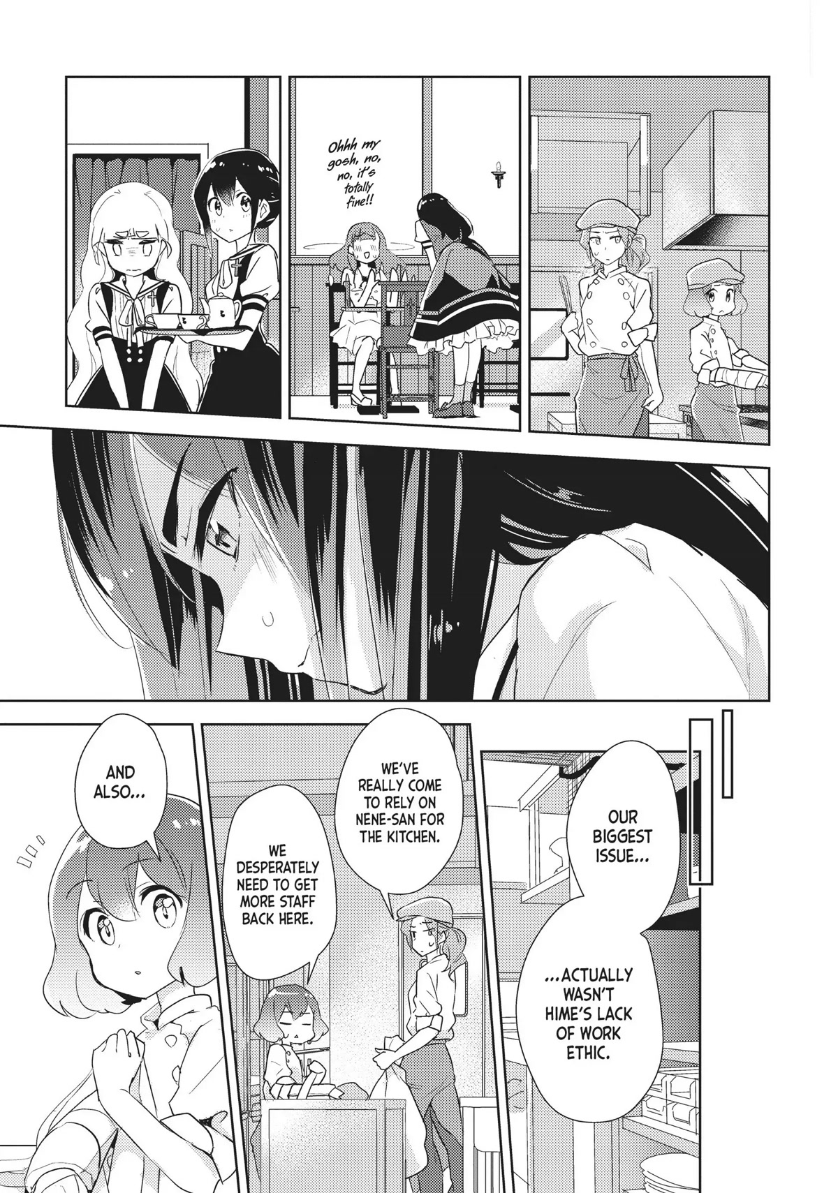 Watashi no Yuri wa Oshigoto desu! Chapter 24 page 23 - Chapter 24: I Offer This to You, Onee-sama!