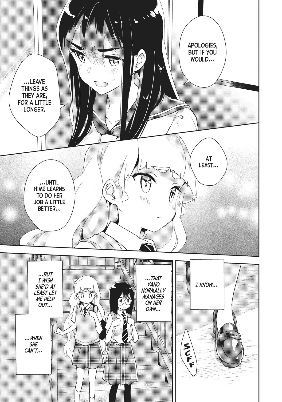 Watashi no Yuri wa Oshigoto desu! Chapter 24 page 25 - Chapter 24: I Offer This to You, Onee-sama!