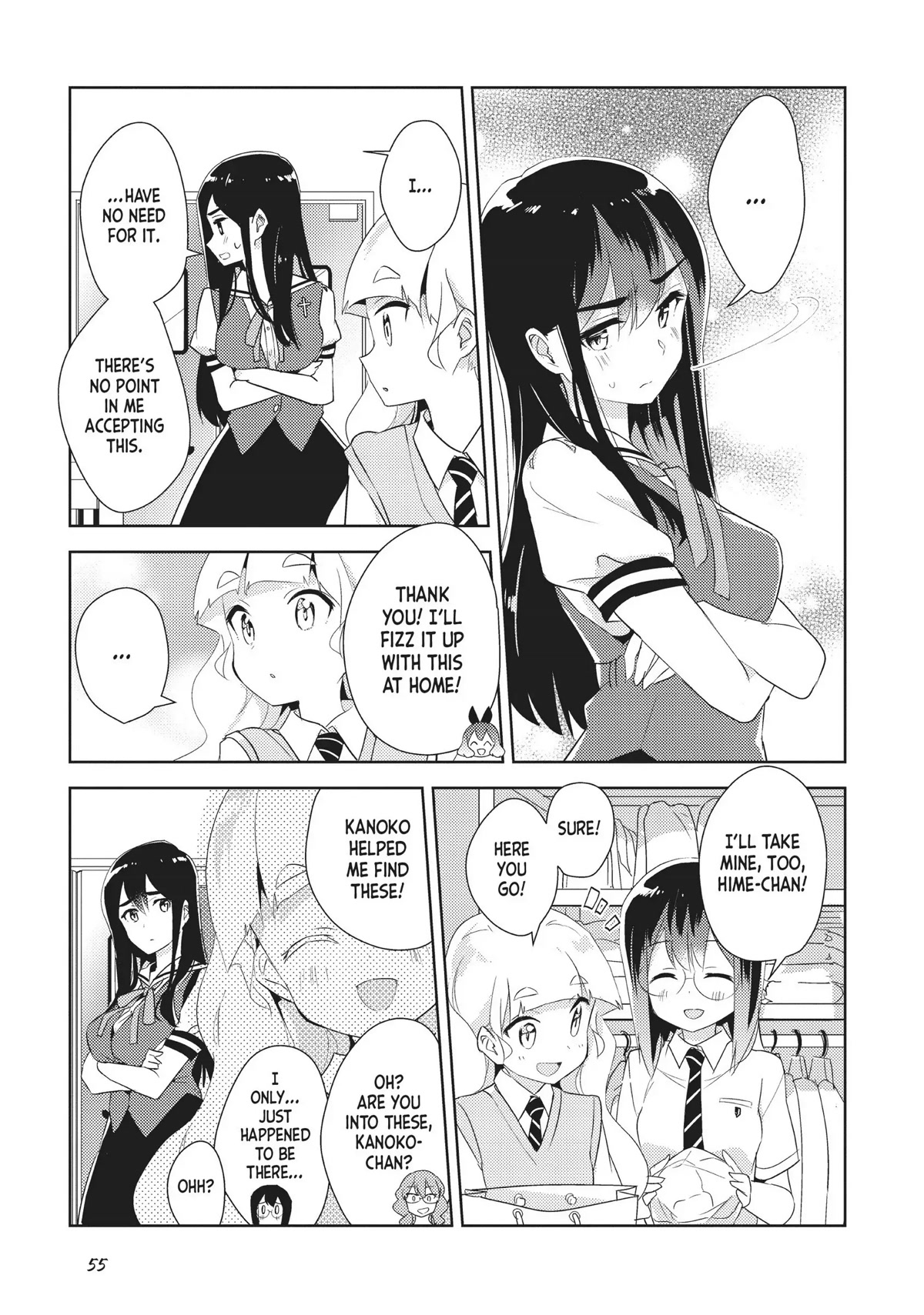 Watashi no Yuri wa Oshigoto desu! Chapter 24 page 3 - Chapter 24: I Offer This to You, Onee-sama!