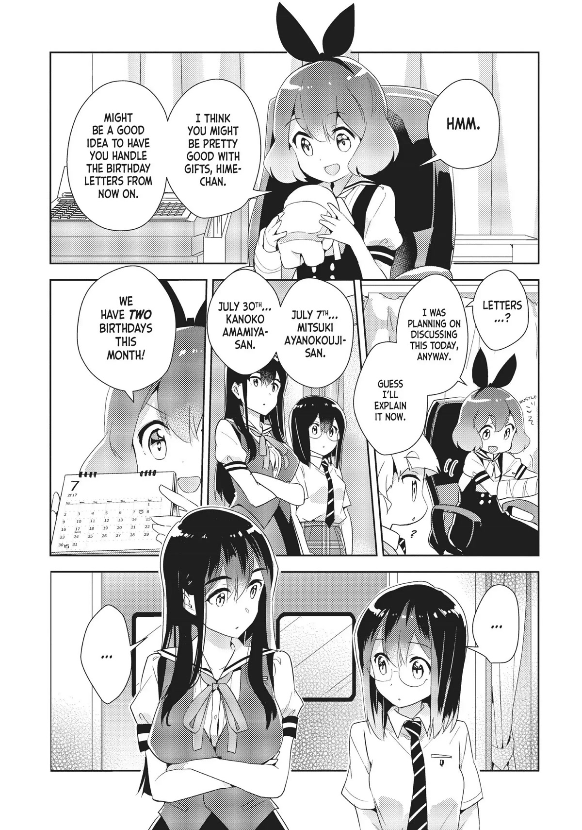 Watashi no Yuri wa Oshigoto desu! Chapter 24 page 4 - Chapter 24: I Offer This to You, Onee-sama!