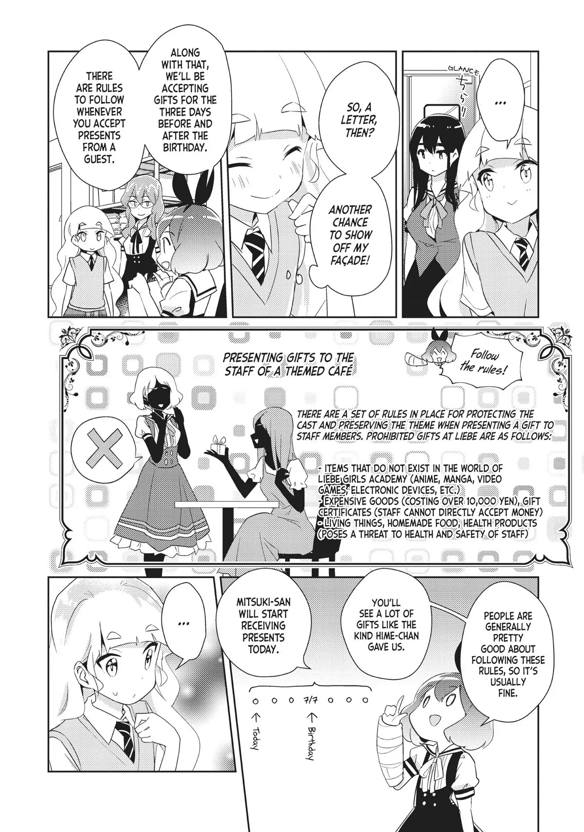 Watashi no Yuri wa Oshigoto desu! Chapter 24 page 6 - Chapter 24: I Offer This to You, Onee-sama!
