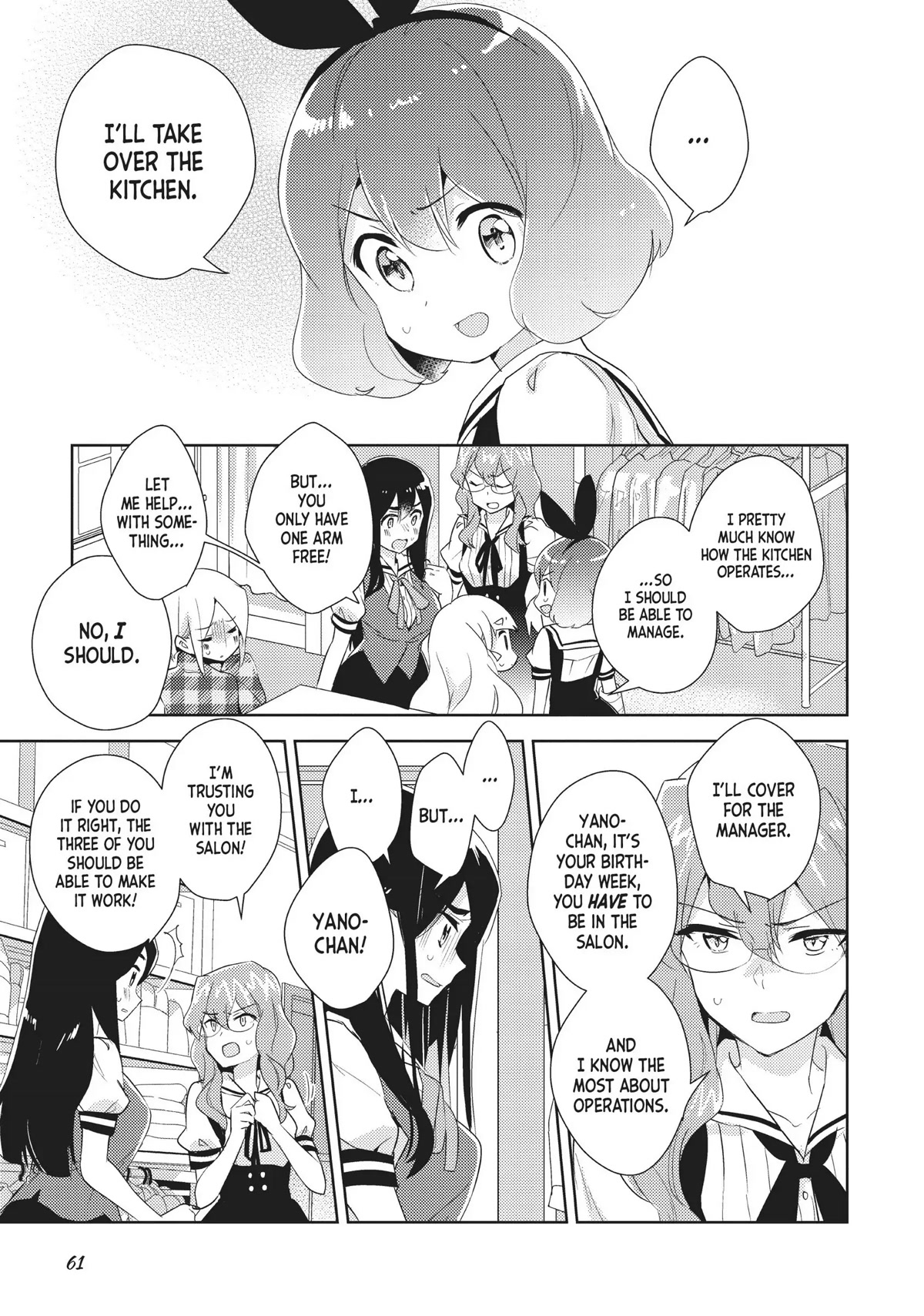 Watashi no Yuri wa Oshigoto desu! Chapter 24 page 9 - Chapter 24: I Offer This to You, Onee-sama!