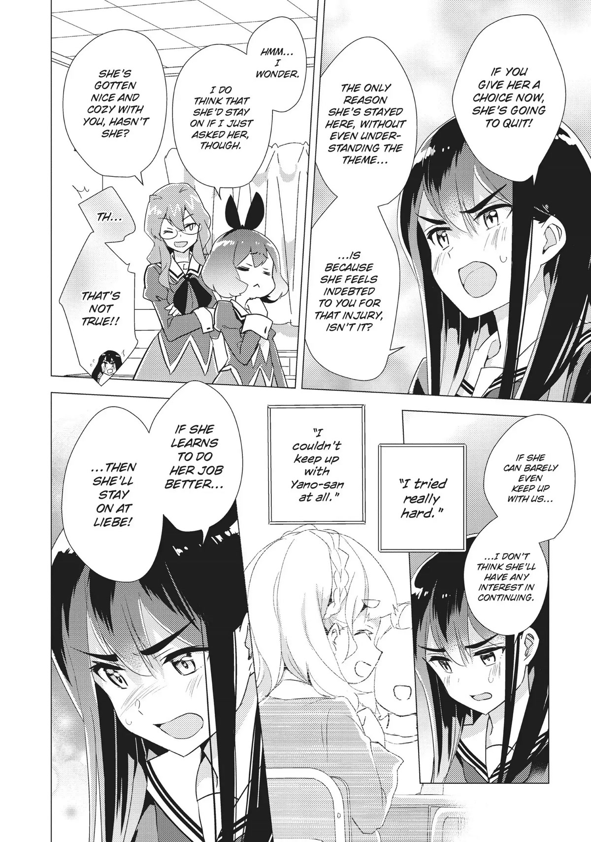 Watashi no Yuri wa Oshigoto desu! Chapter 25 page 10 - Chapter 25: I Don't Need It