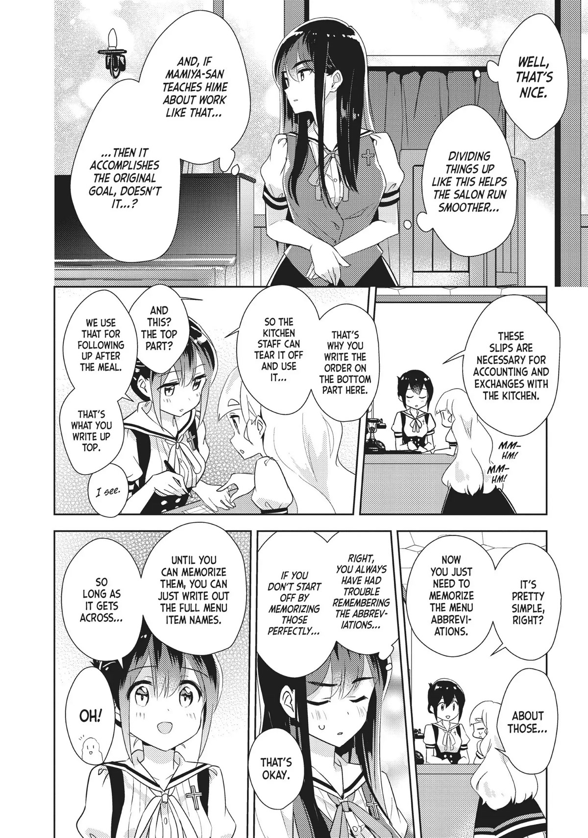 Watashi no Yuri wa Oshigoto desu! Chapter 25 page 22 - Chapter 25: I Don't Need It