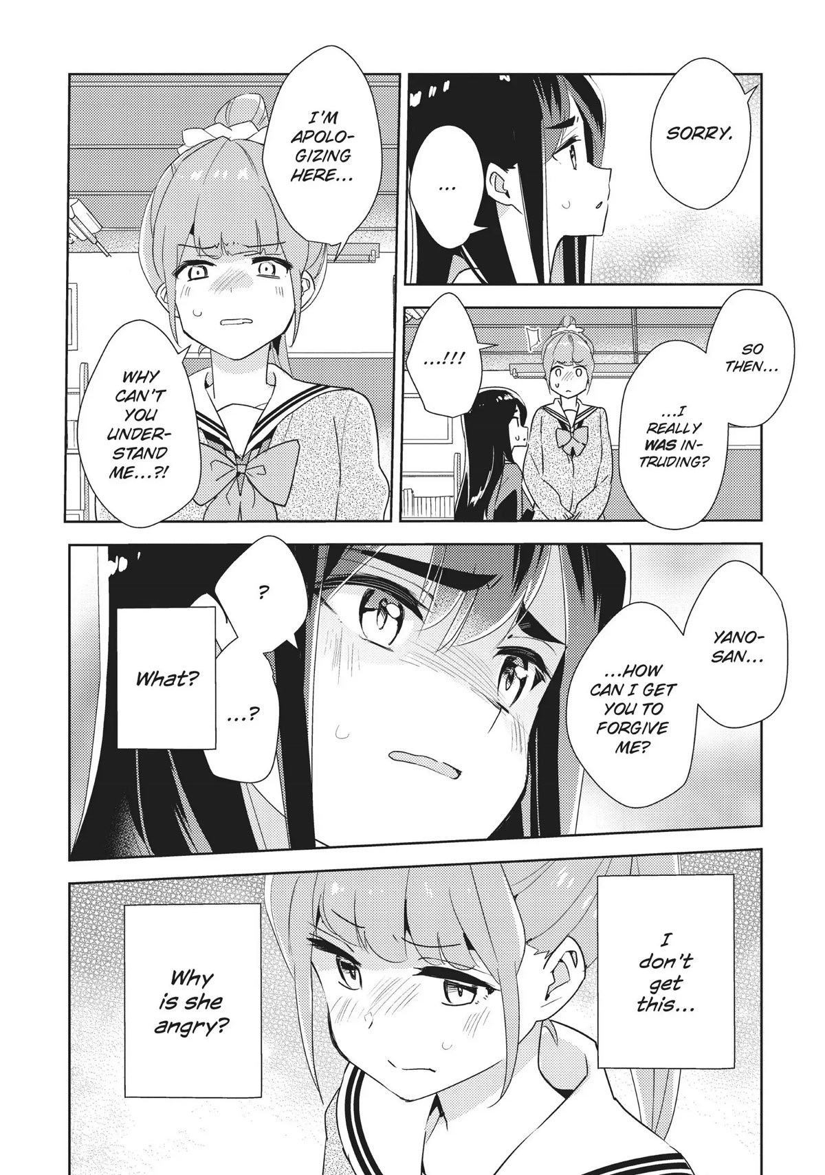 Watashi no Yuri wa Oshigoto desu! Chapter 26 page 34 - Chapter 26: Mitsuki Ayanokouji