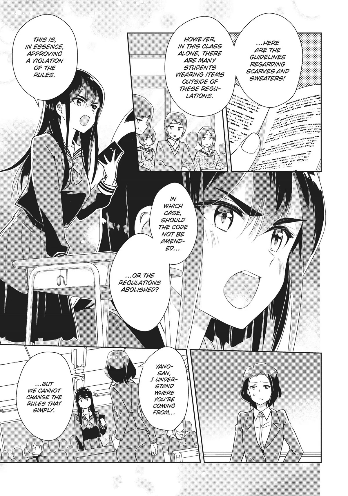 Watashi no Yuri wa Oshigoto desu! Chapter 26 page 5 - Chapter 26: Mitsuki Ayanokouji