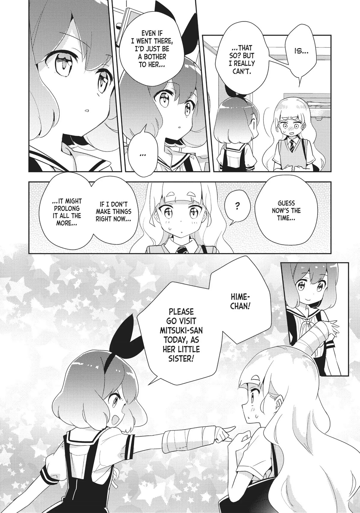Watashi no Yuri wa Oshigoto desu! Chapter 27 page 12 - Chapter 27: Onee-sama's Absence
