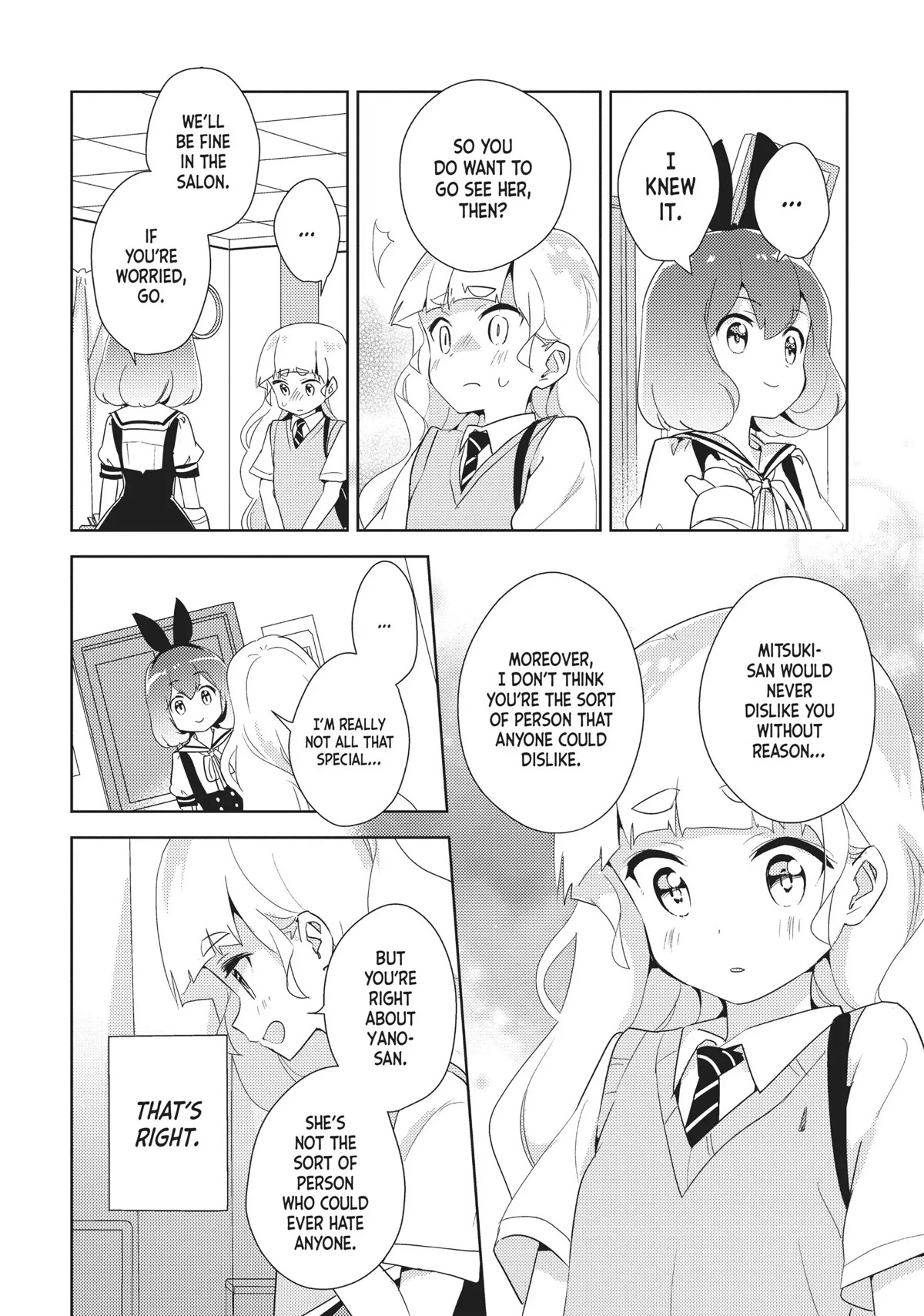 Watashi no Yuri wa Oshigoto desu! Chapter 27 page 14 - Chapter 27: Onee-sama's Absence