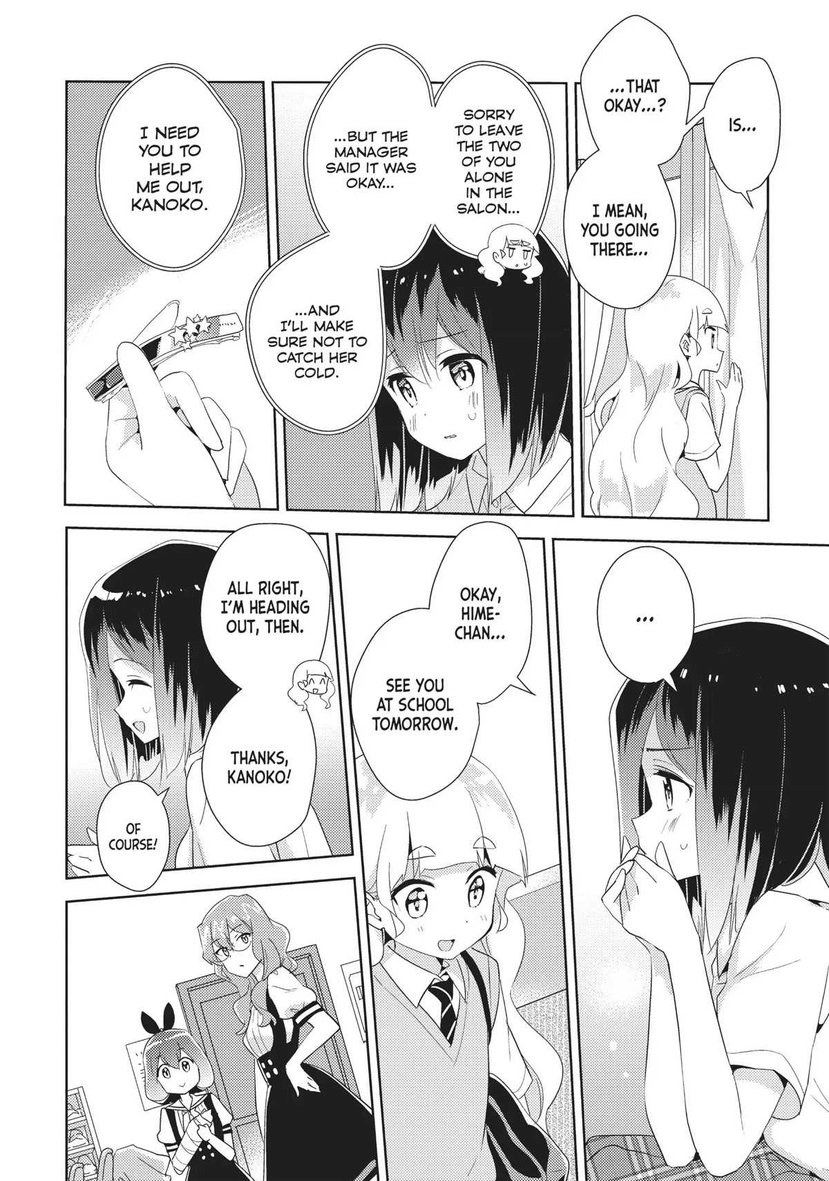 Watashi no Yuri wa Oshigoto desu! Chapter 27 page 16 - Chapter 27: Onee-sama's Absence