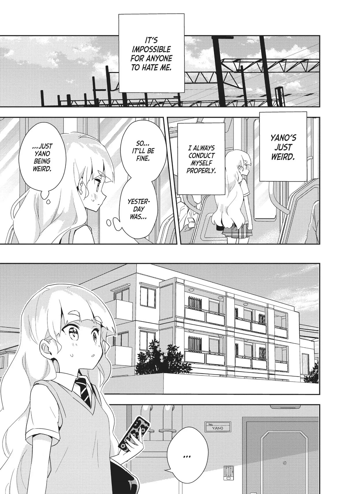 Watashi no Yuri wa Oshigoto desu! Chapter 27 page 17 - Chapter 27: Onee-sama's Absence