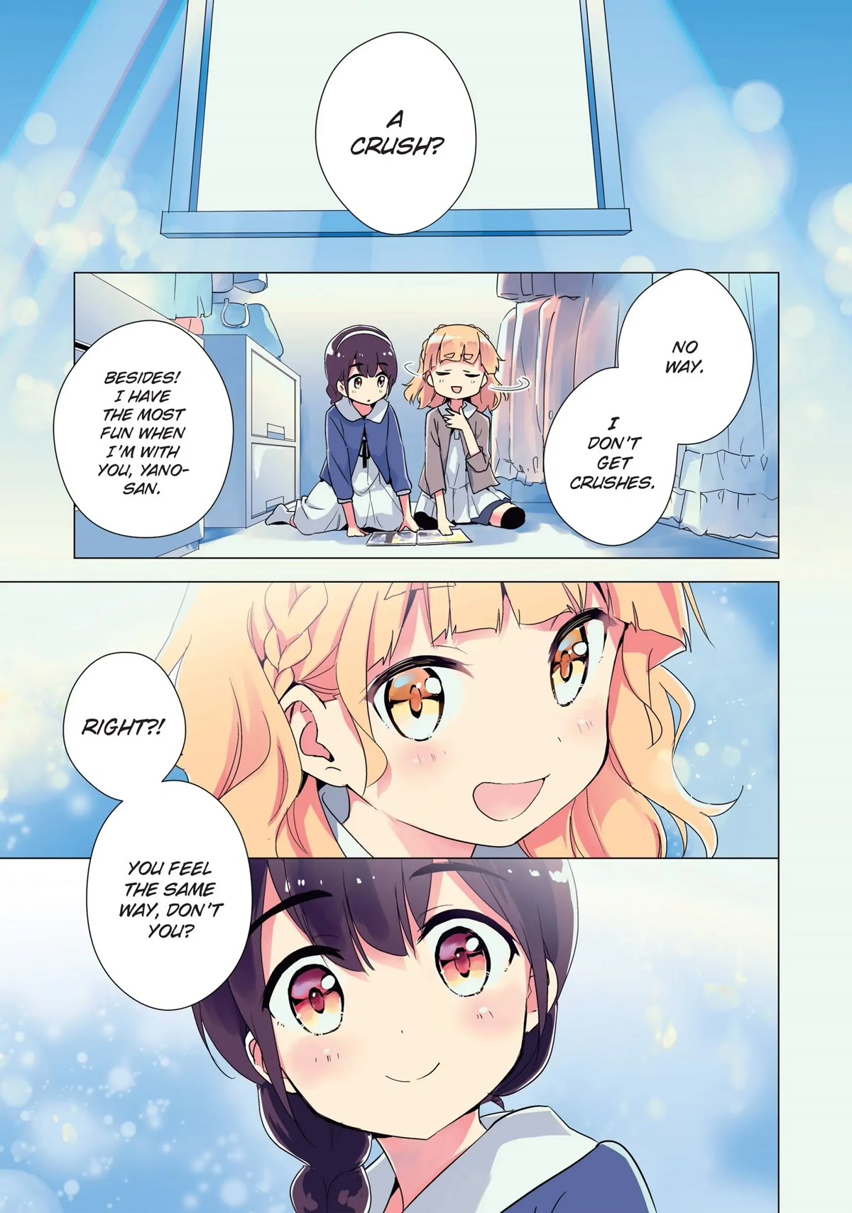 Watashi no Yuri wa Oshigoto desu! Chapter 27 page 2 - Chapter 27: Onee-sama's Absence